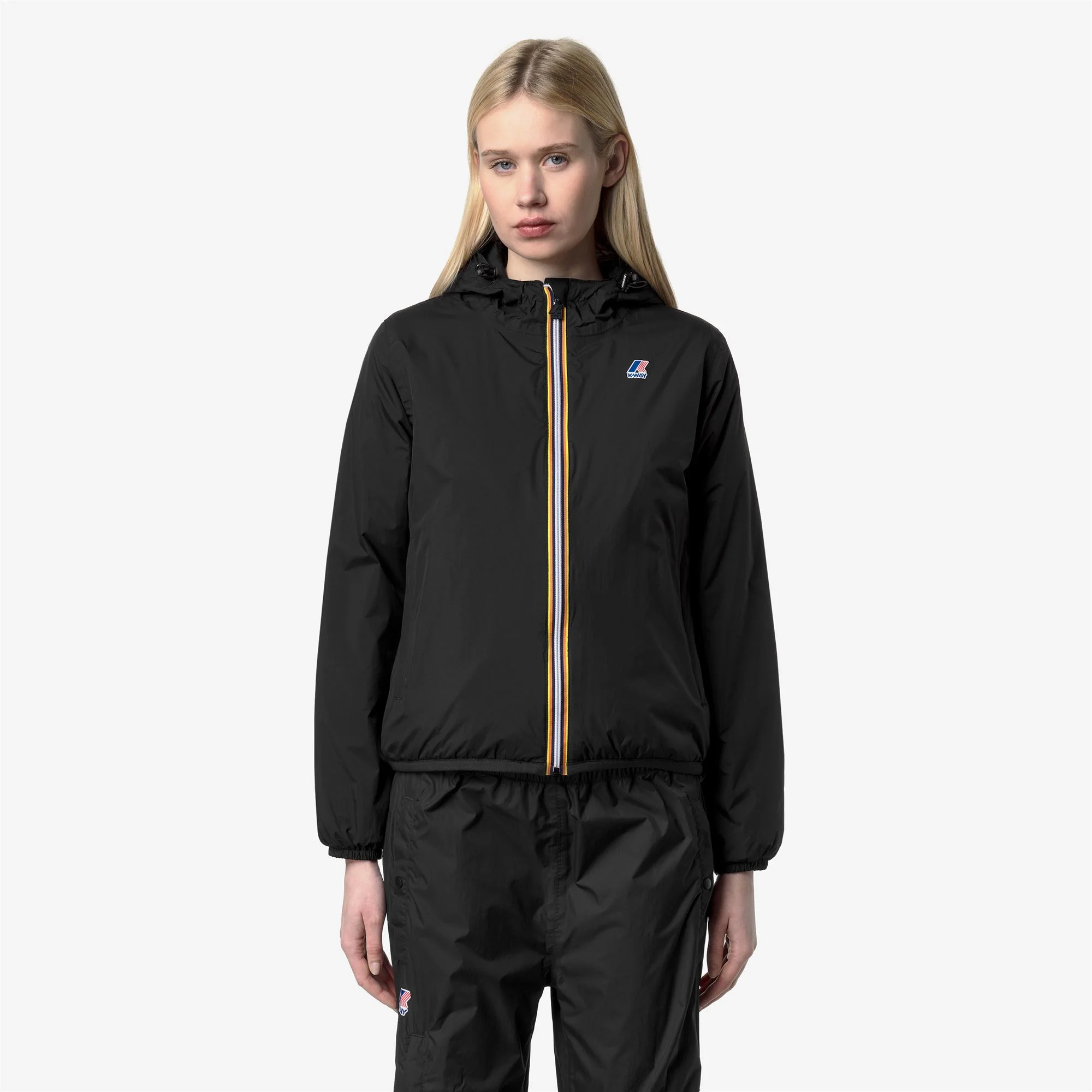CLAUDETTE WARM - Jackets - Mid - Woman - BLACK PURE - Image 4