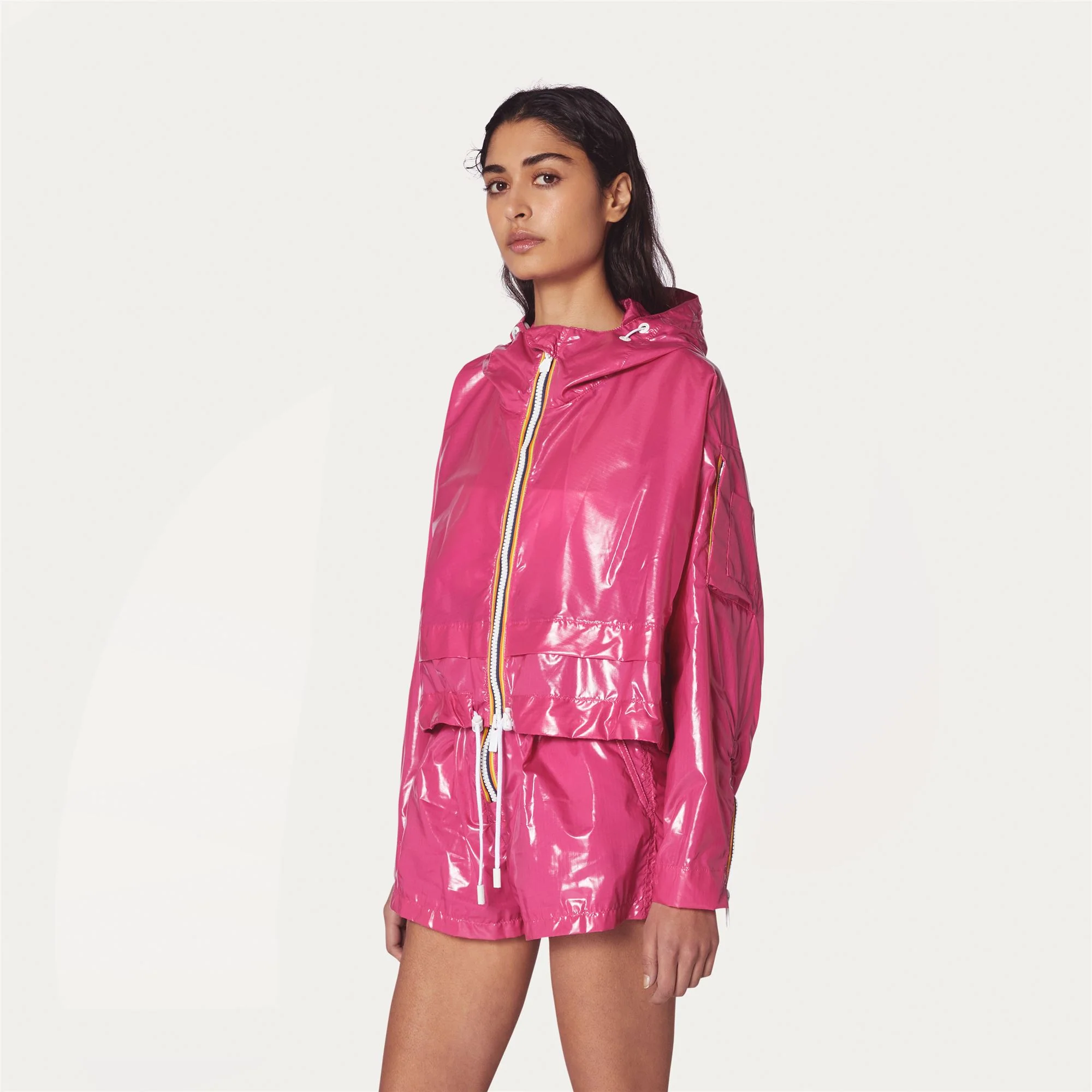 CROPEL LIGHT GLASS RIPSTOP - Jackets - Short - Woman - PINK PEACOCK - Image 4