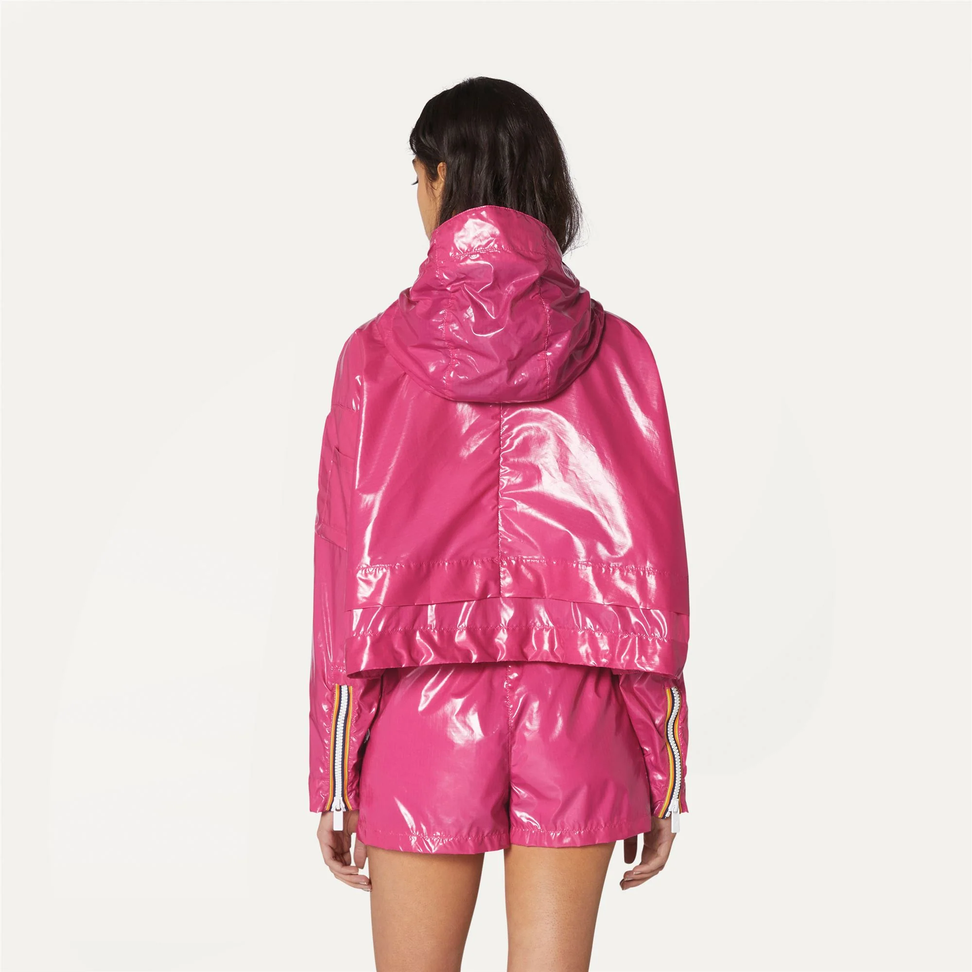 CROPEL LIGHT GLASS RIPSTOP - Jackets - Short - Woman - PINK PEACOCK - Image 5