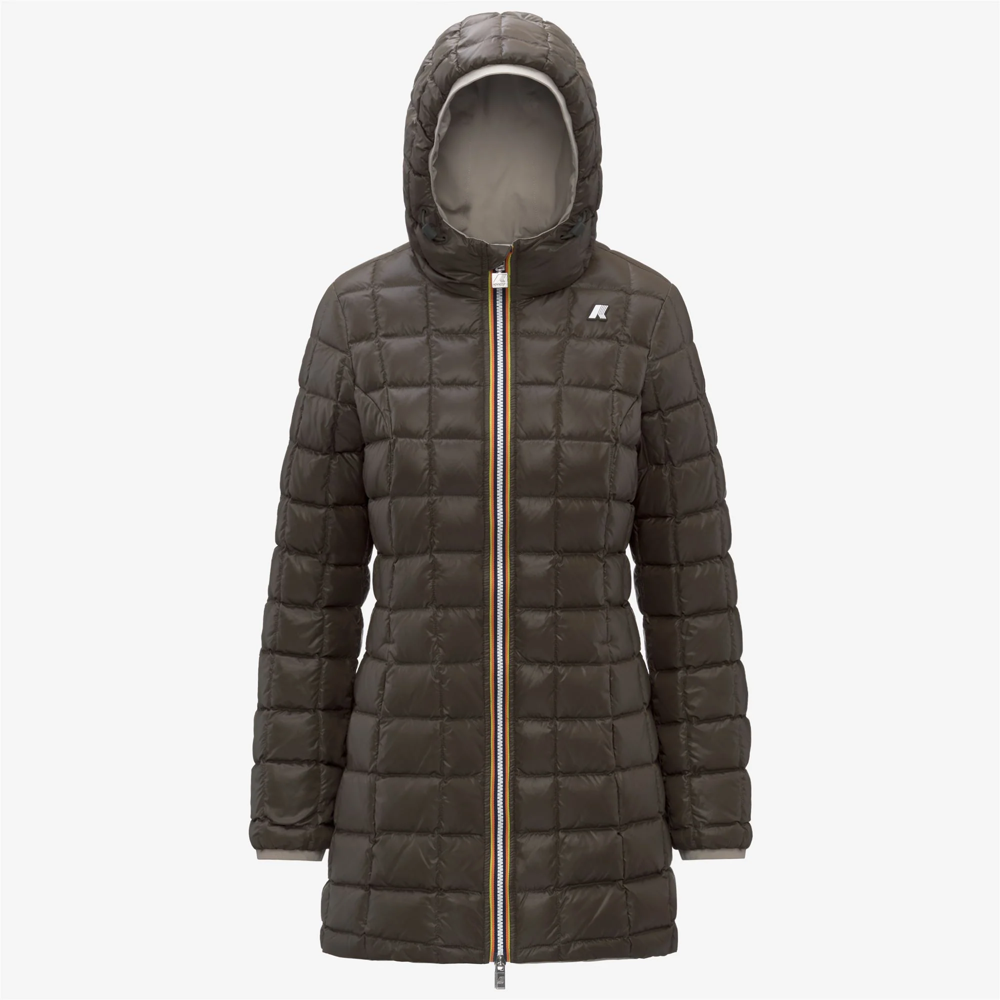DENISE ST THERMO REVERSIBLE - Jackets - 3/4 LENGTH - Woman - BEIGE CASHMERE-BLACK OLIVE - Image 2