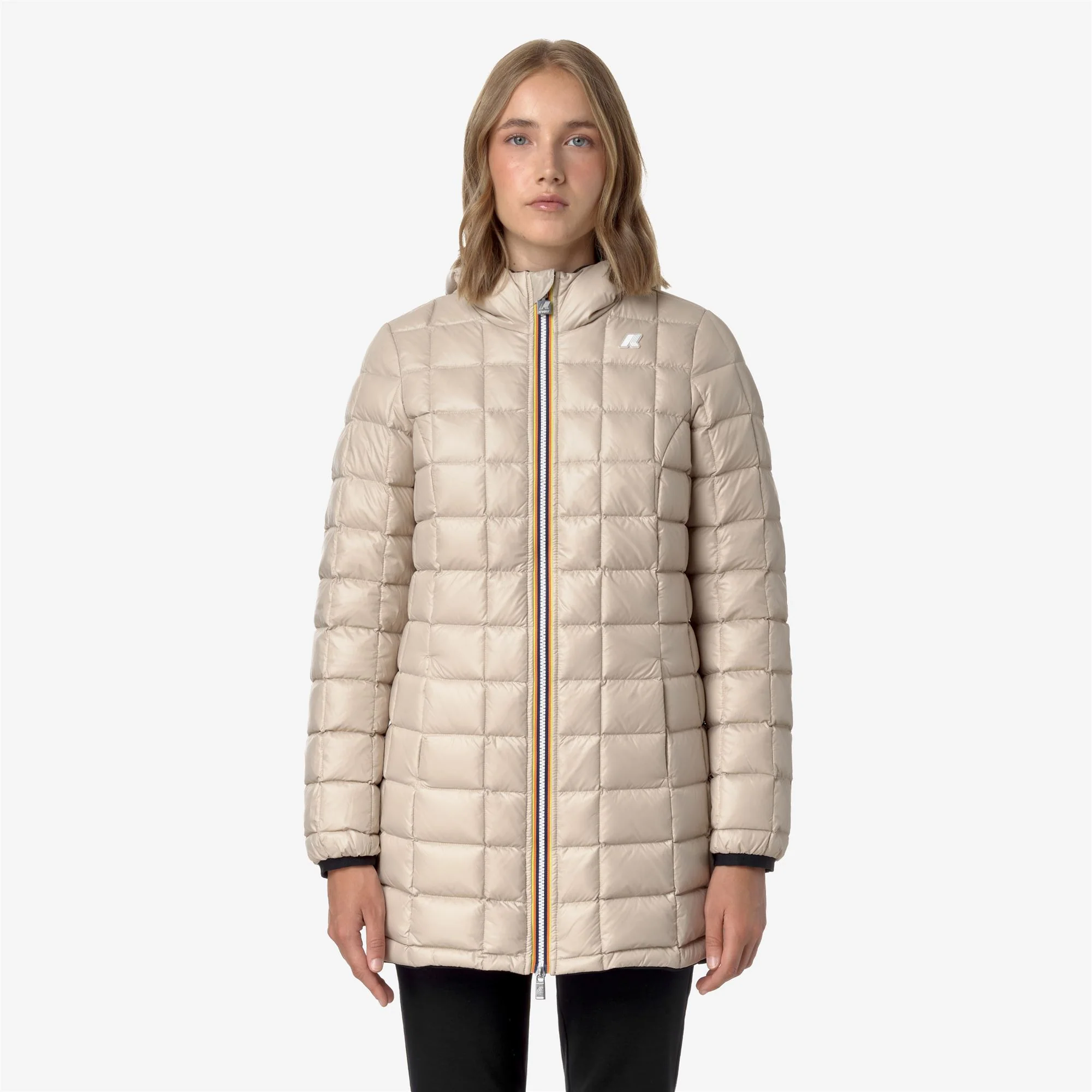 DENISE ST THERMO REVERSIBLE - Jackets - 3/4 LENGTH - Woman - BLACK P-BEIGE G - Image 3