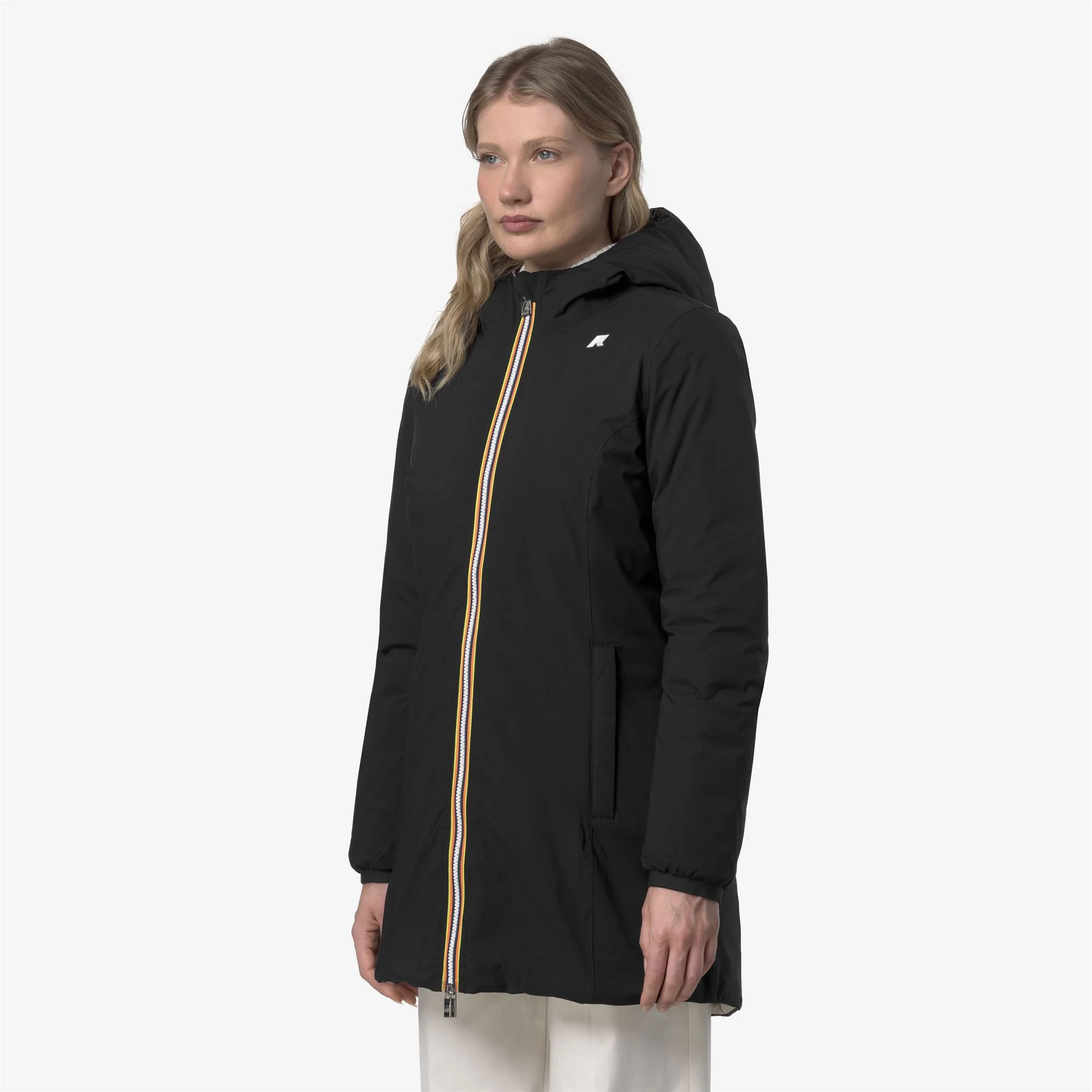 DENISE ST THERMO REVERSIBLE - Jackets - 3/4 LENGTH - Woman - BLACK PURE-BEIGE CASHMERE - Image 5