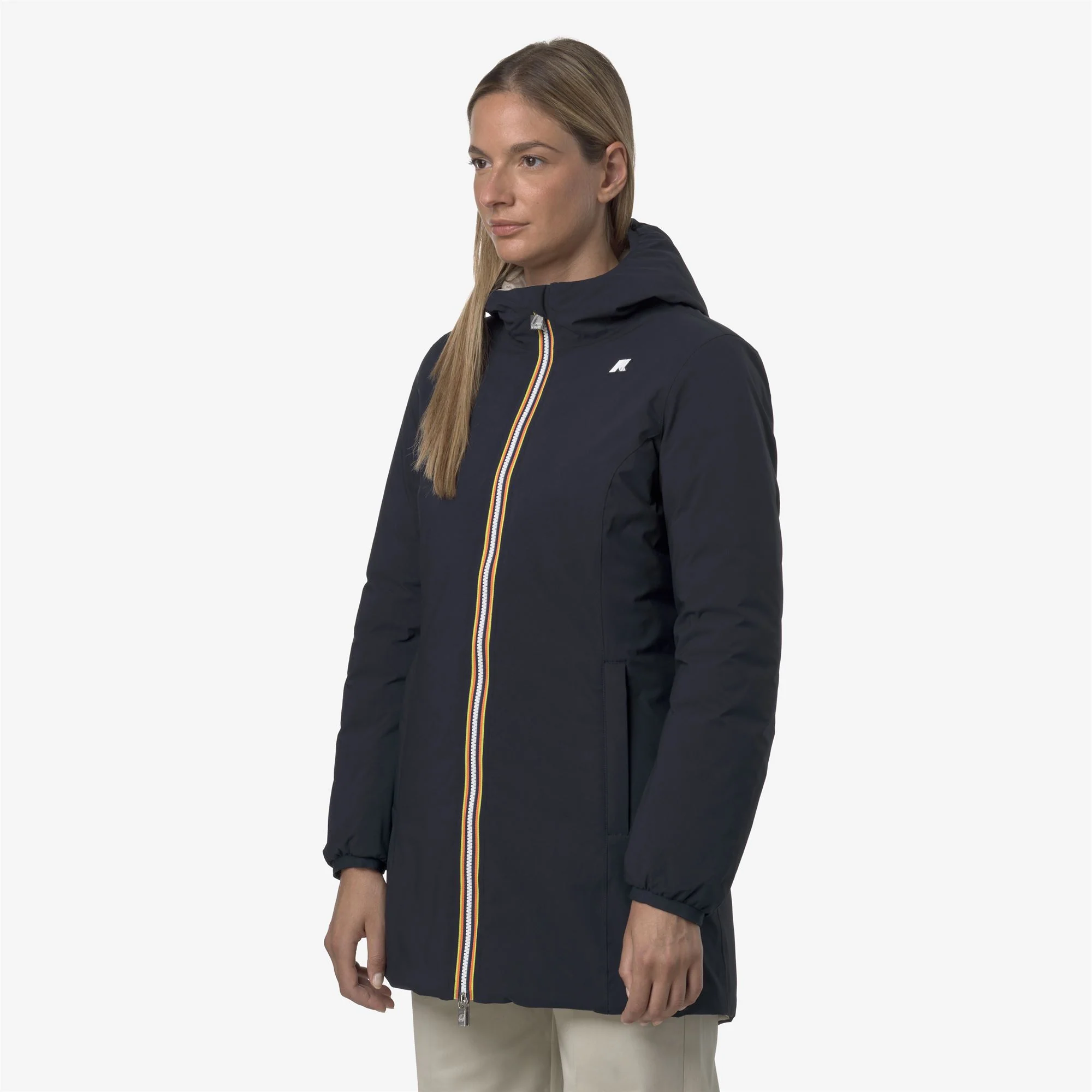 DENISE ST THERMO REVERSIBLE - Jackets - 3/4 LENGTH - Woman - BLUE DEPTH-BEIGE CASHMERE - Image 5