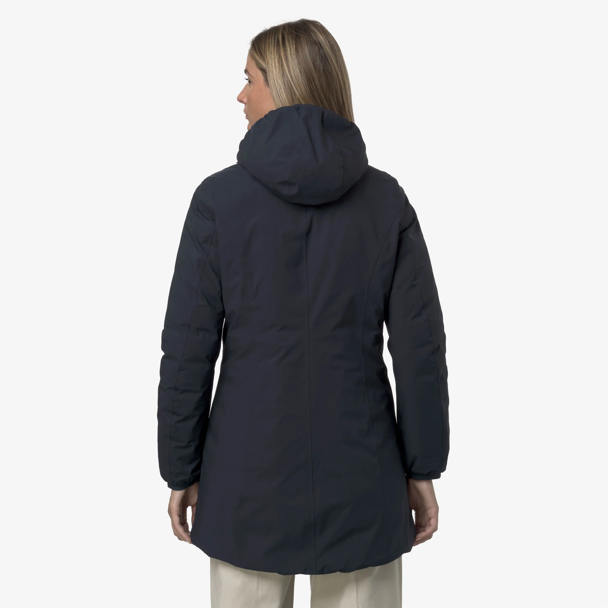 DENISE ST THERMO REVERSIBLE - Jackets - 3/4 LENGTH - Woman - BLUE DEPTH-BEIGE CASHMERE - Image 6