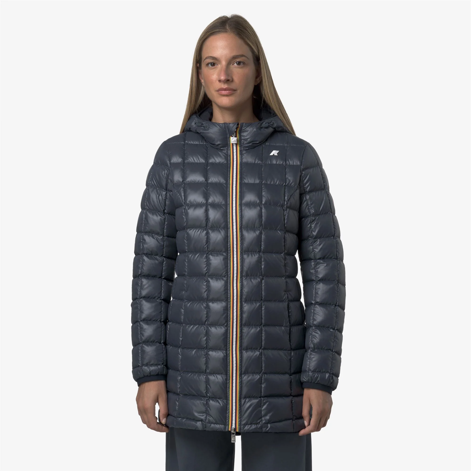 DENISE ST THERMO REVERSIBLE - Jackets - 3/4 LENGTH - Woman - BLUE DEPTH-BLUE AIRFORCE - Image 3