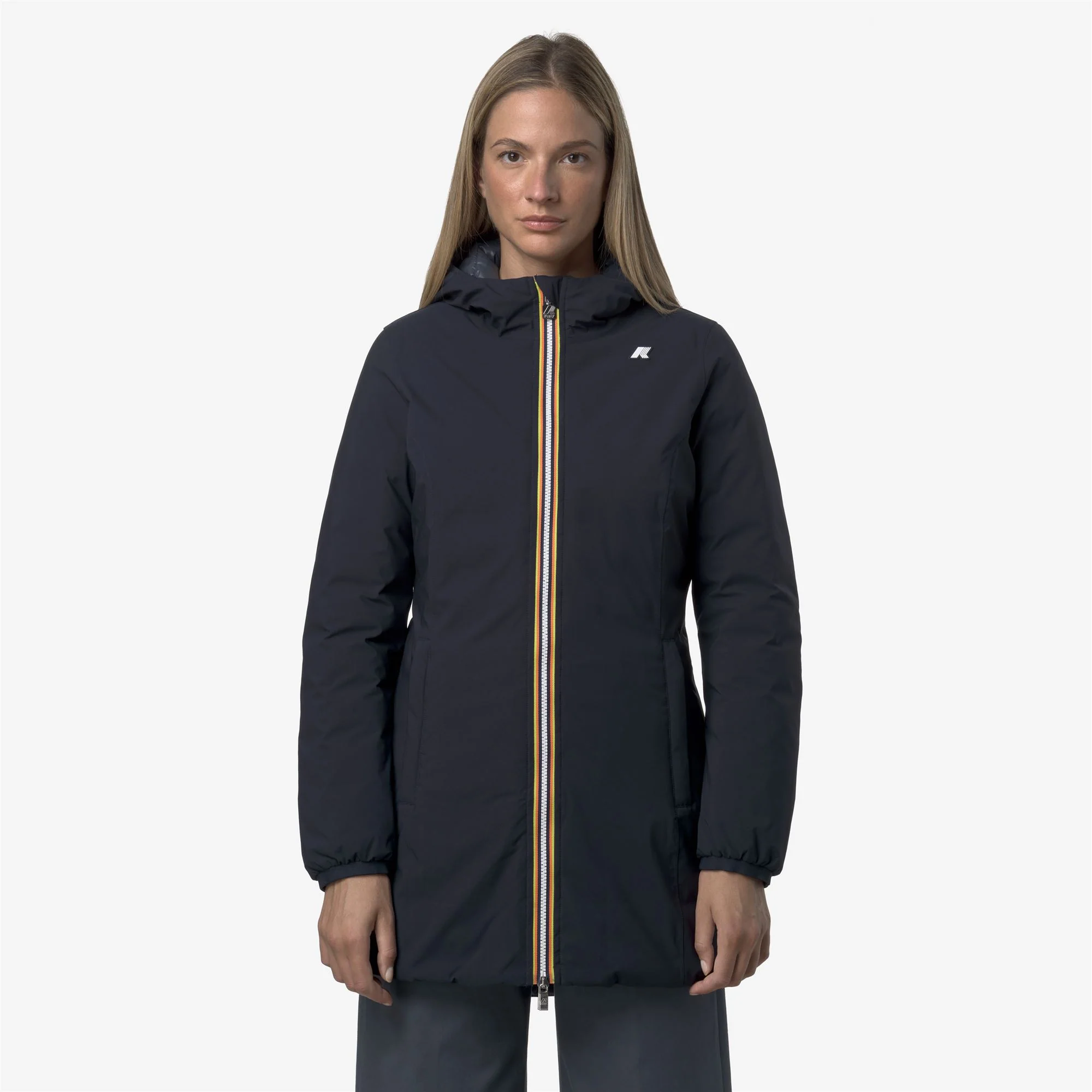 DENISE ST THERMO REVERSIBLE - Jackets - 3/4 LENGTH - Woman - BLUE DEPTH-BLUE AIRFORCE - Image 4
