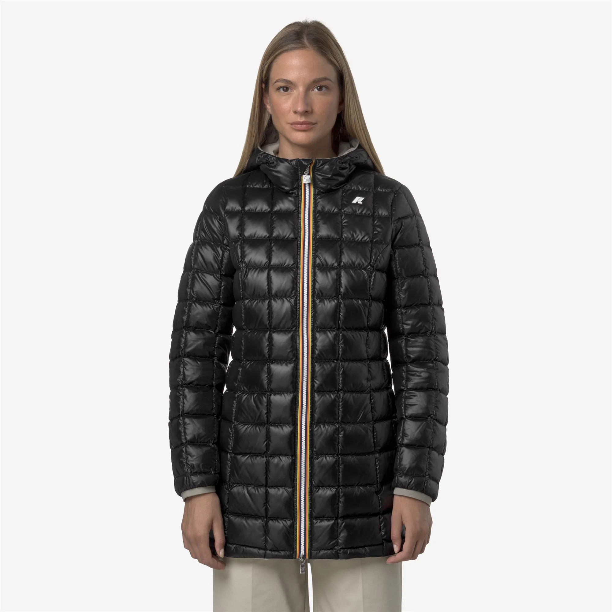 DENISE ST THERMO REVERSIBLE - Jackets - 3/4 LENGTH - Woman - GREEN OAK-BLACK PURE - Image 3