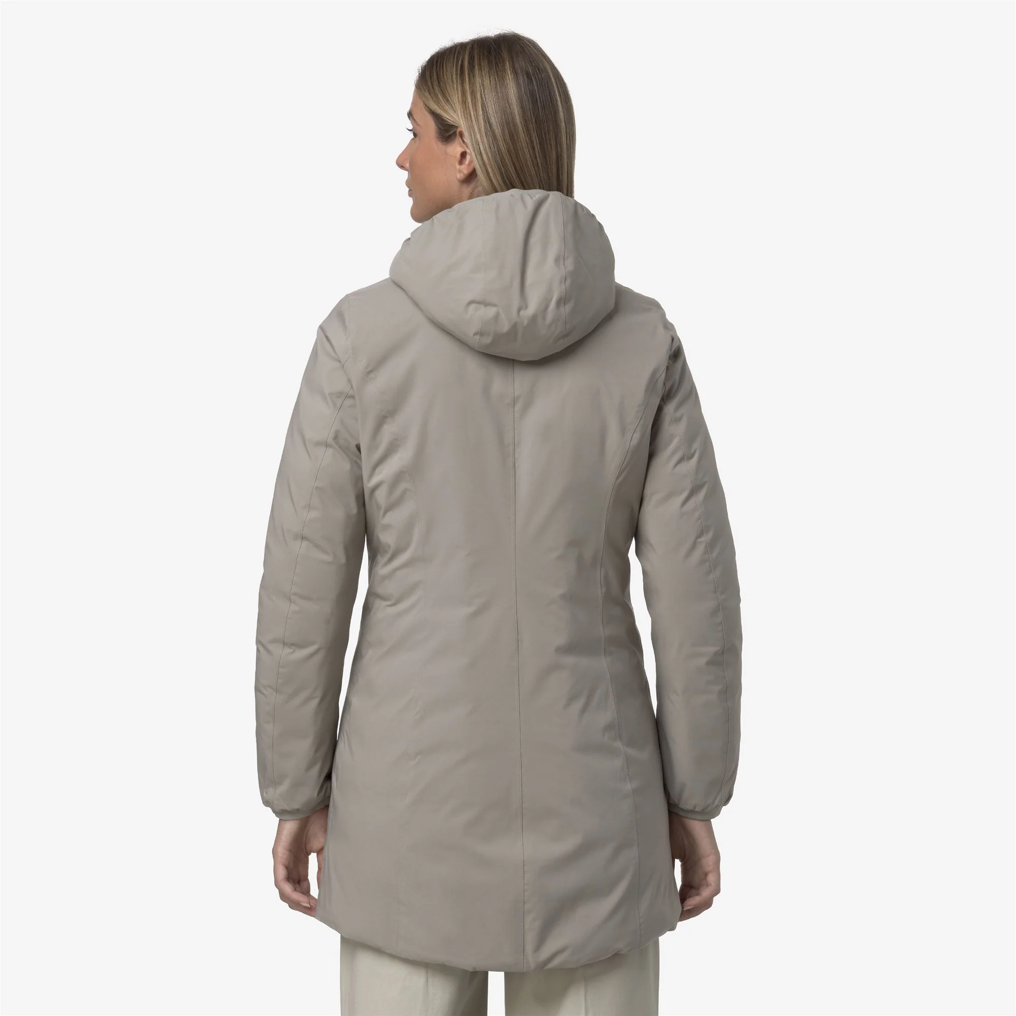 DENISE ST THERMO REVERSIBLE - Jackets - 3/4 LENGTH - Woman - GREEN OAK-BLACK PURE - Image 6