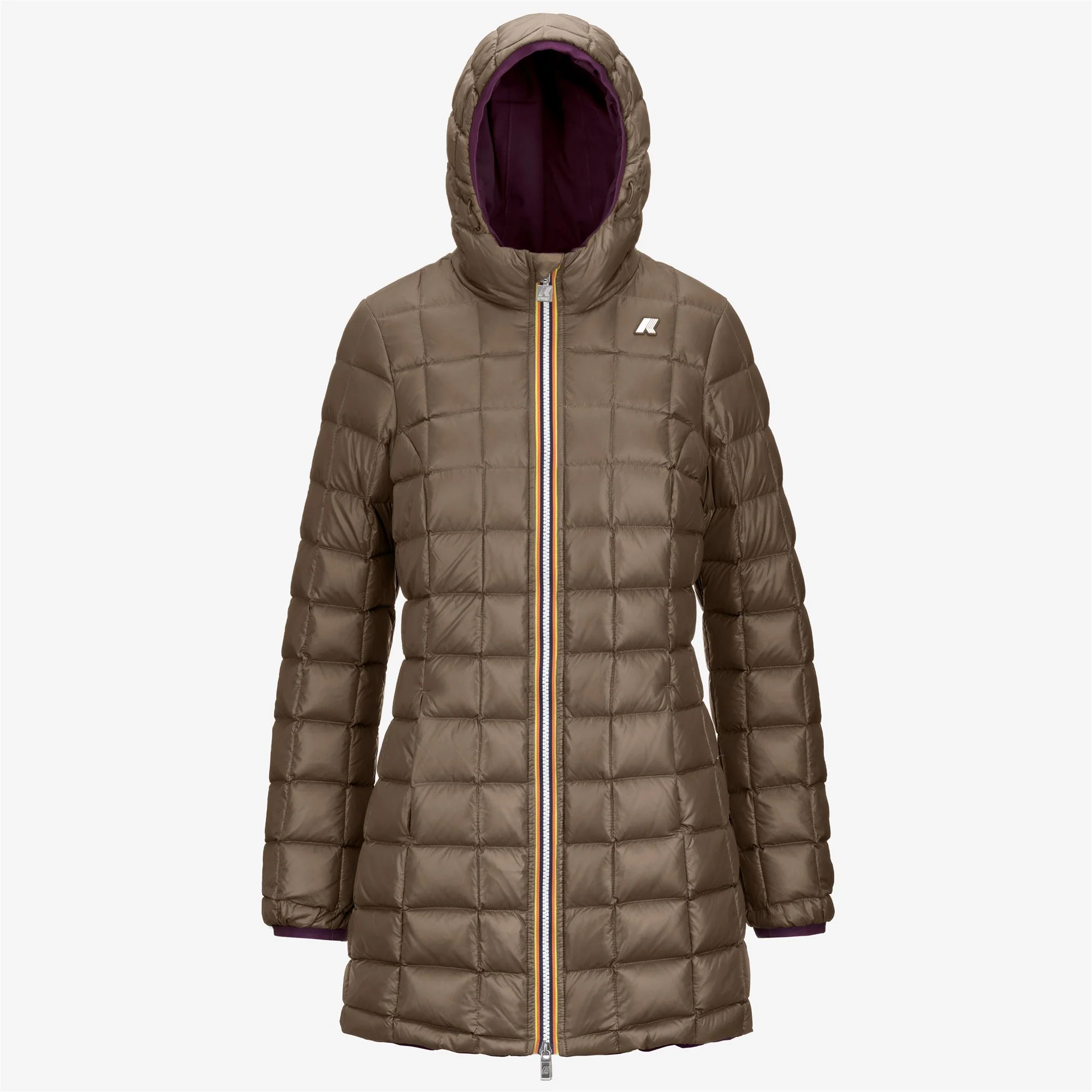 DENISE ST THERMO REVERSIBLE - Jackets - 3/4 LENGTH - Woman - VIOLET DK P-BROWN G - Image 2