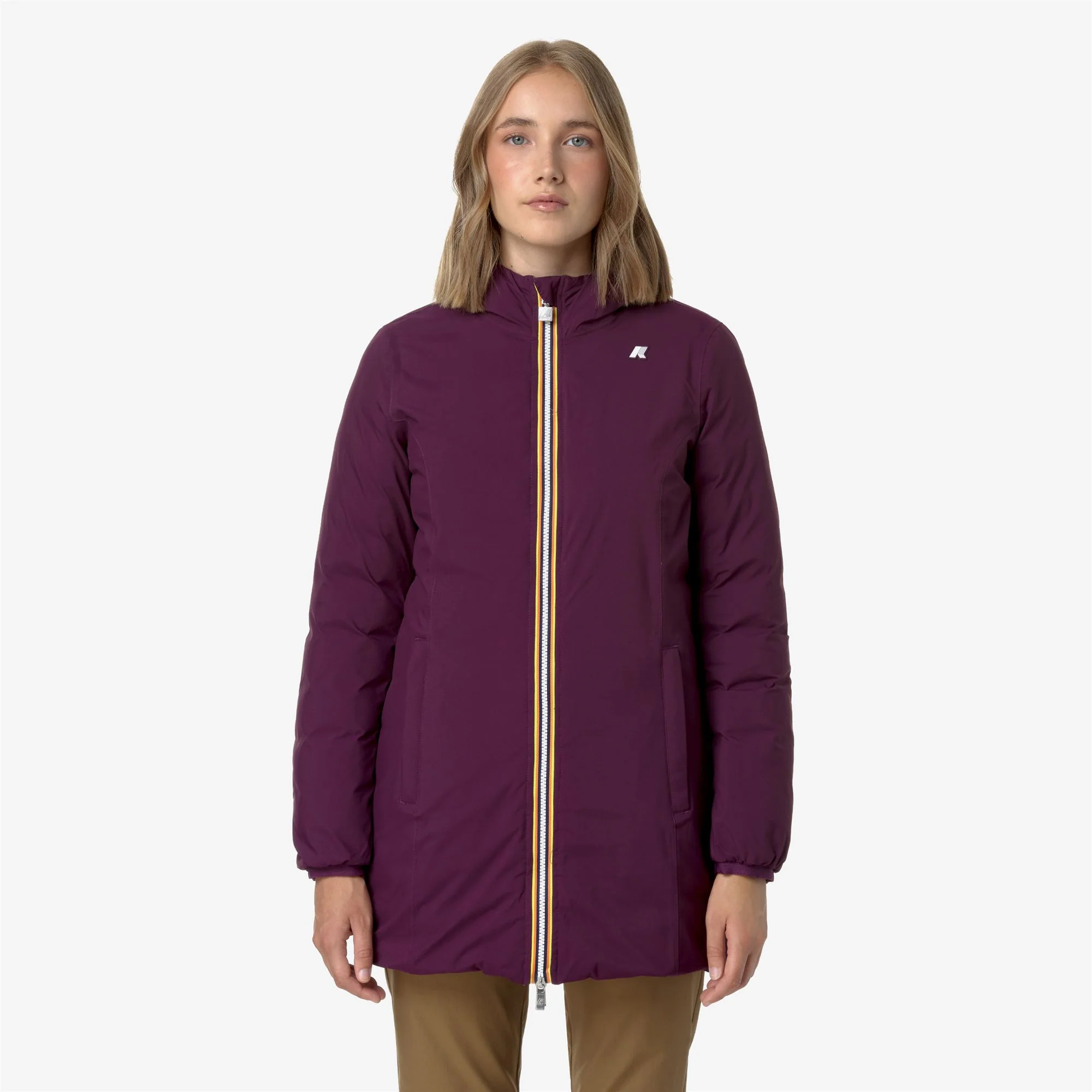 DENISE ST THERMO REVERSIBLE - Jackets - 3/4 LENGTH - Woman - VIOLET DK P-BROWN G - Image 4