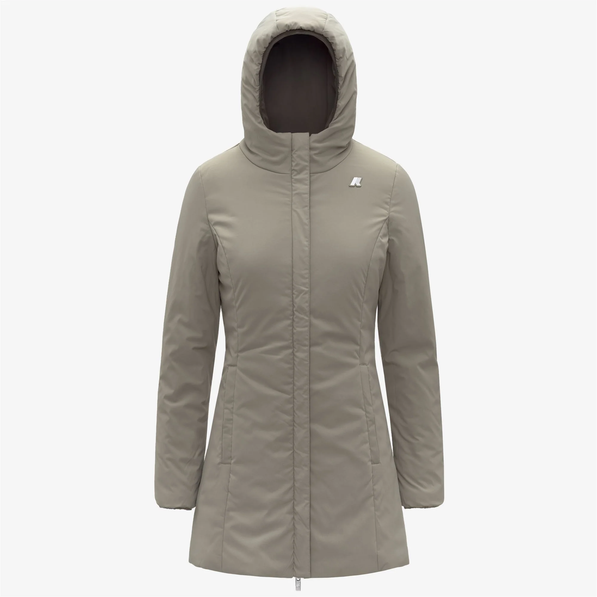DENISE ST WARM REVERSIBLE - Jackets - Mid - Woman - BLACK OLIVE-GREEN OAK - Image 2