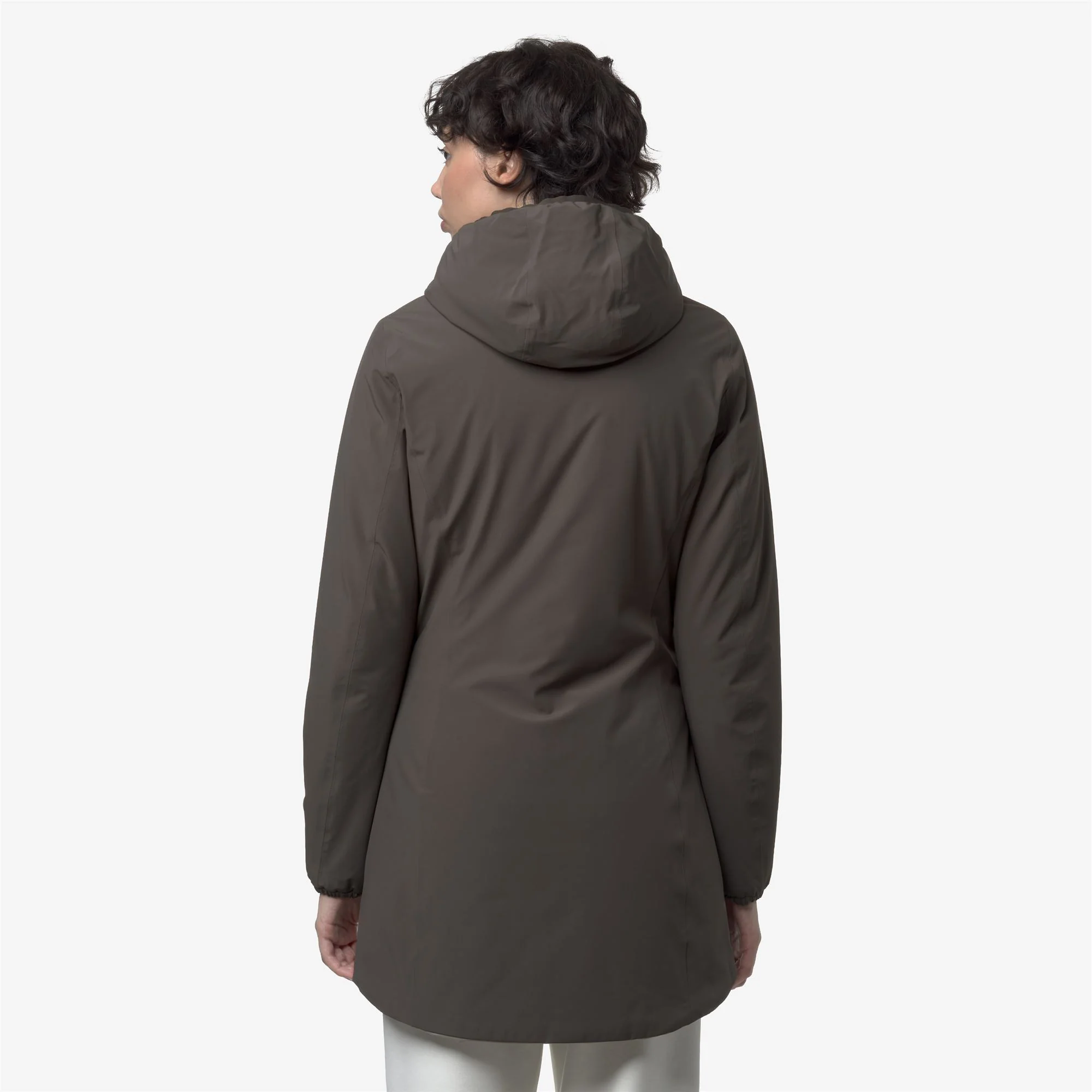 DENISE ST WARM REVERSIBLE - Jackets - Mid - Woman - BLACK OLIVE-GREEN OAK - Image 6
