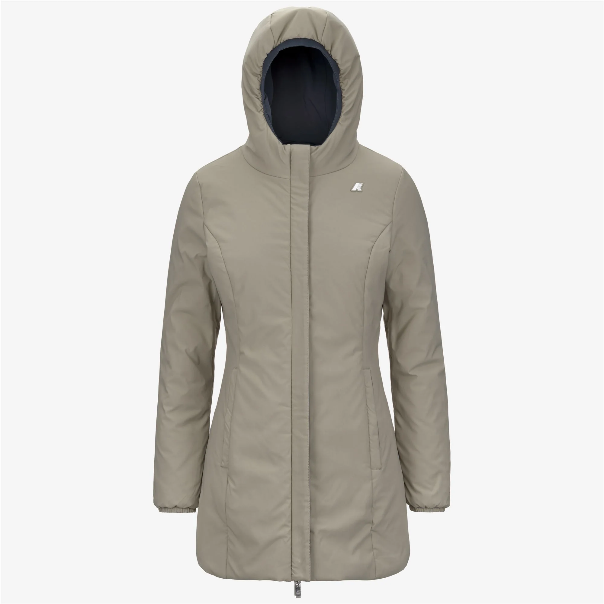 DENISE ST WARM REVERSIBLE - Jackets - Mid - Woman - BLUE AIRFORCE-GREEN OAK - Image 2