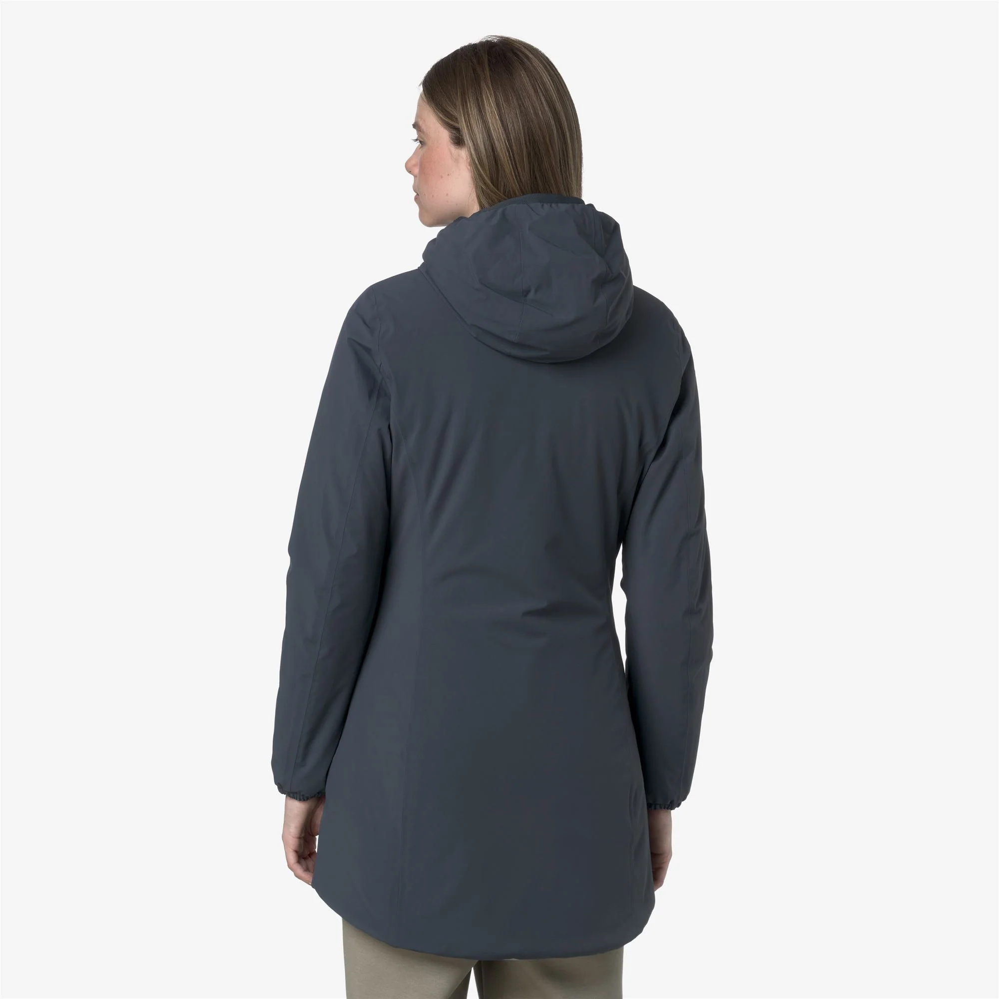 DENISE ST WARM REVERSIBLE - Jackets - Mid - Woman - BLUE AIRFORCE-GREEN OAK - Image 6