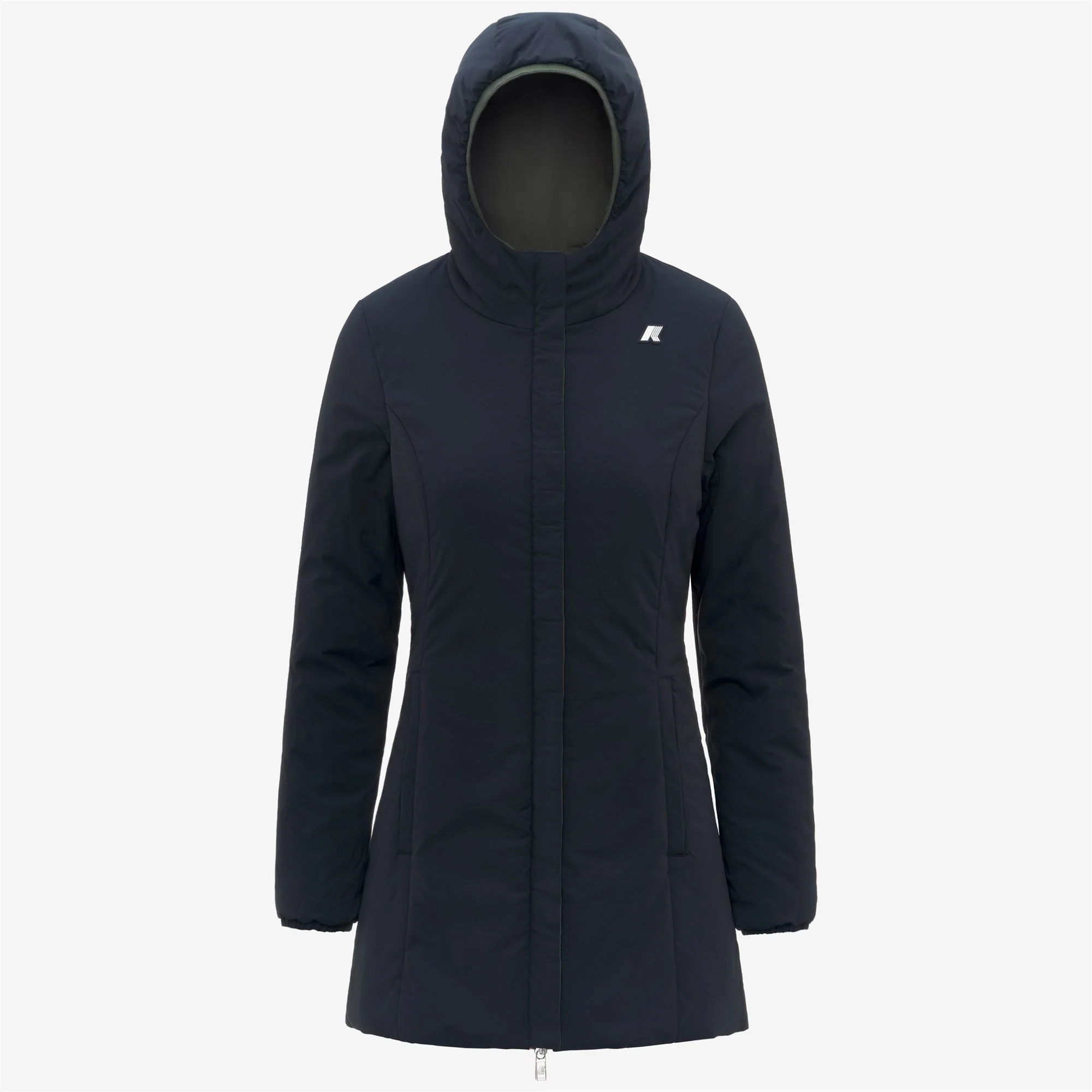 DENISE ST WARM REVERSIBLE - Jackets - Mid - Woman - GREEN BLACKISH-BLUE DEPTH - Image 2
