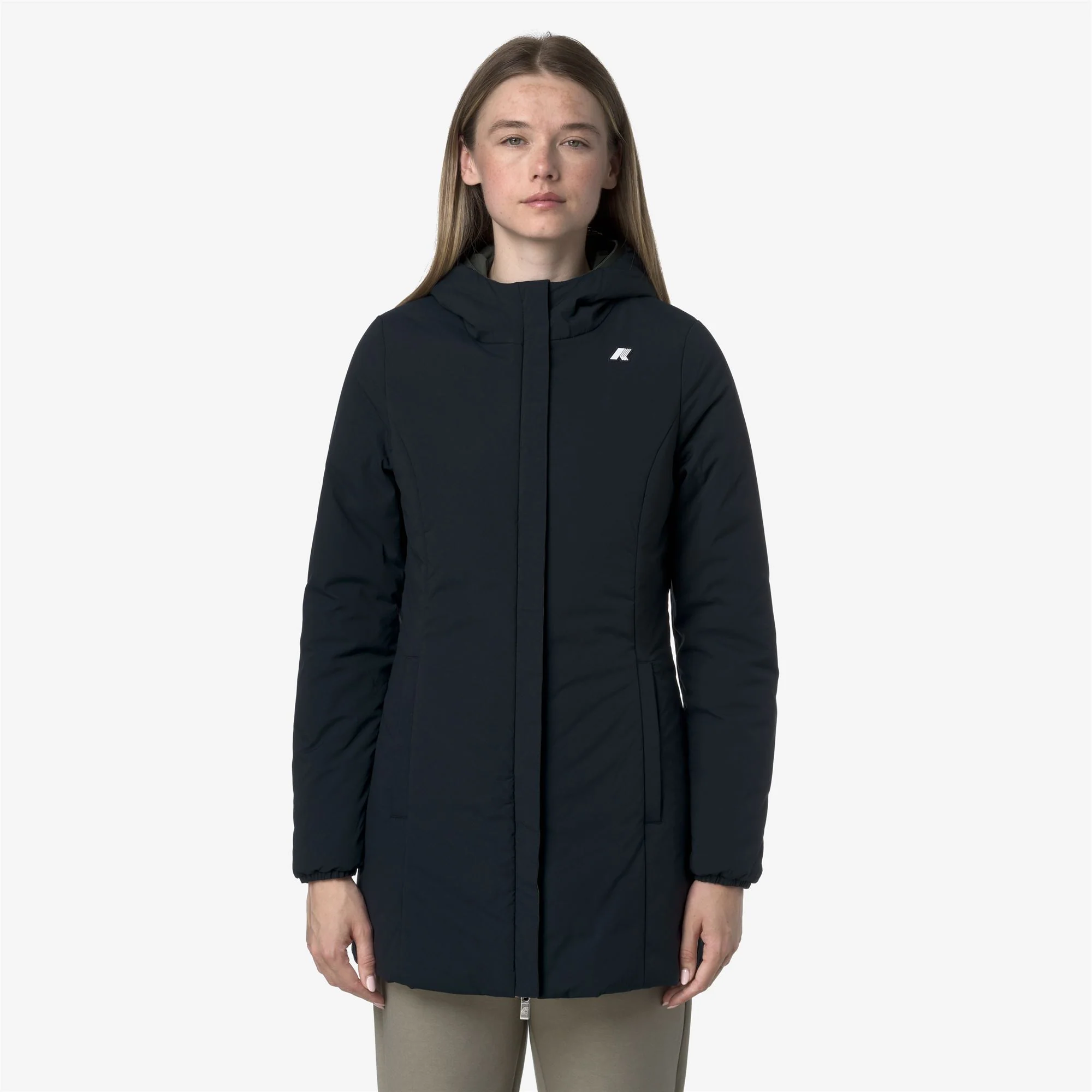 DENISE ST WARM REVERSIBLE - Jackets - Mid - Woman - GREEN BLACKISH-BLUE DEPTH - Image 3