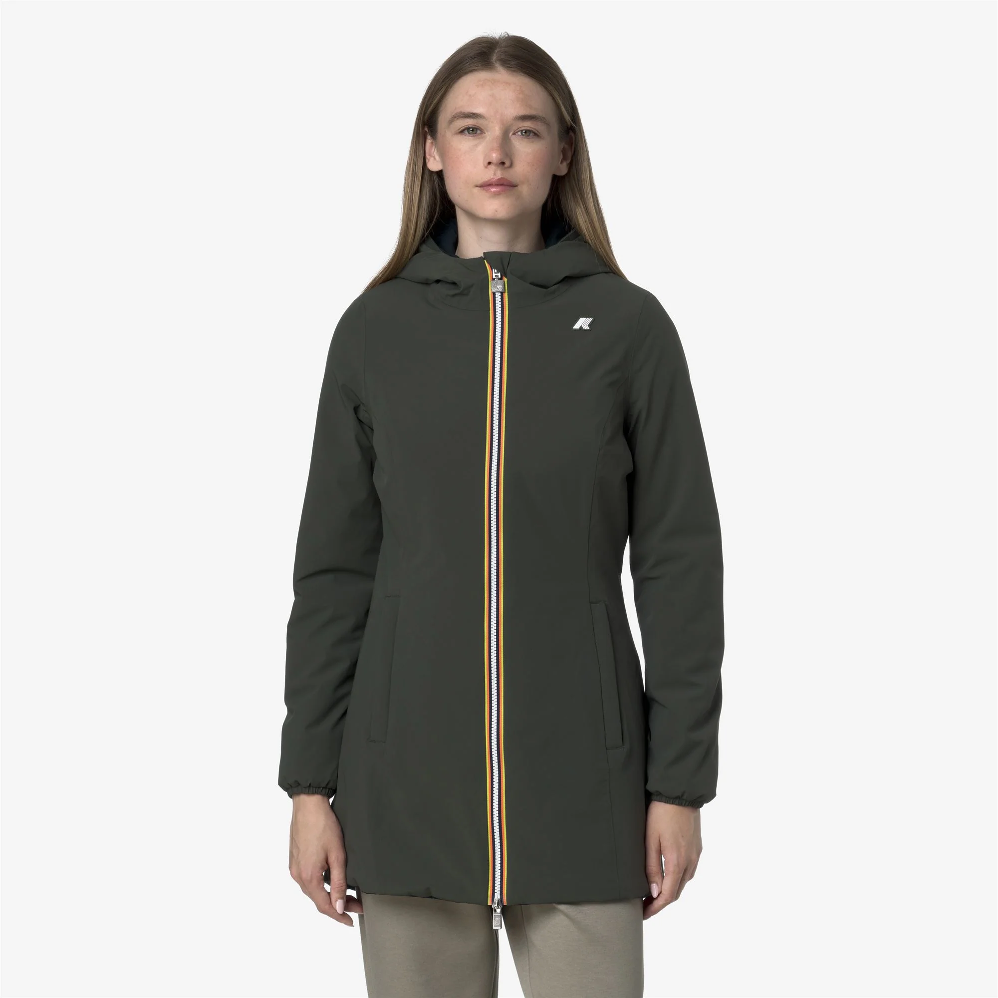 DENISE ST WARM REVERSIBLE - Jackets - Mid - Woman - GREEN BLACKISH-BLUE DEPTH - Image 4