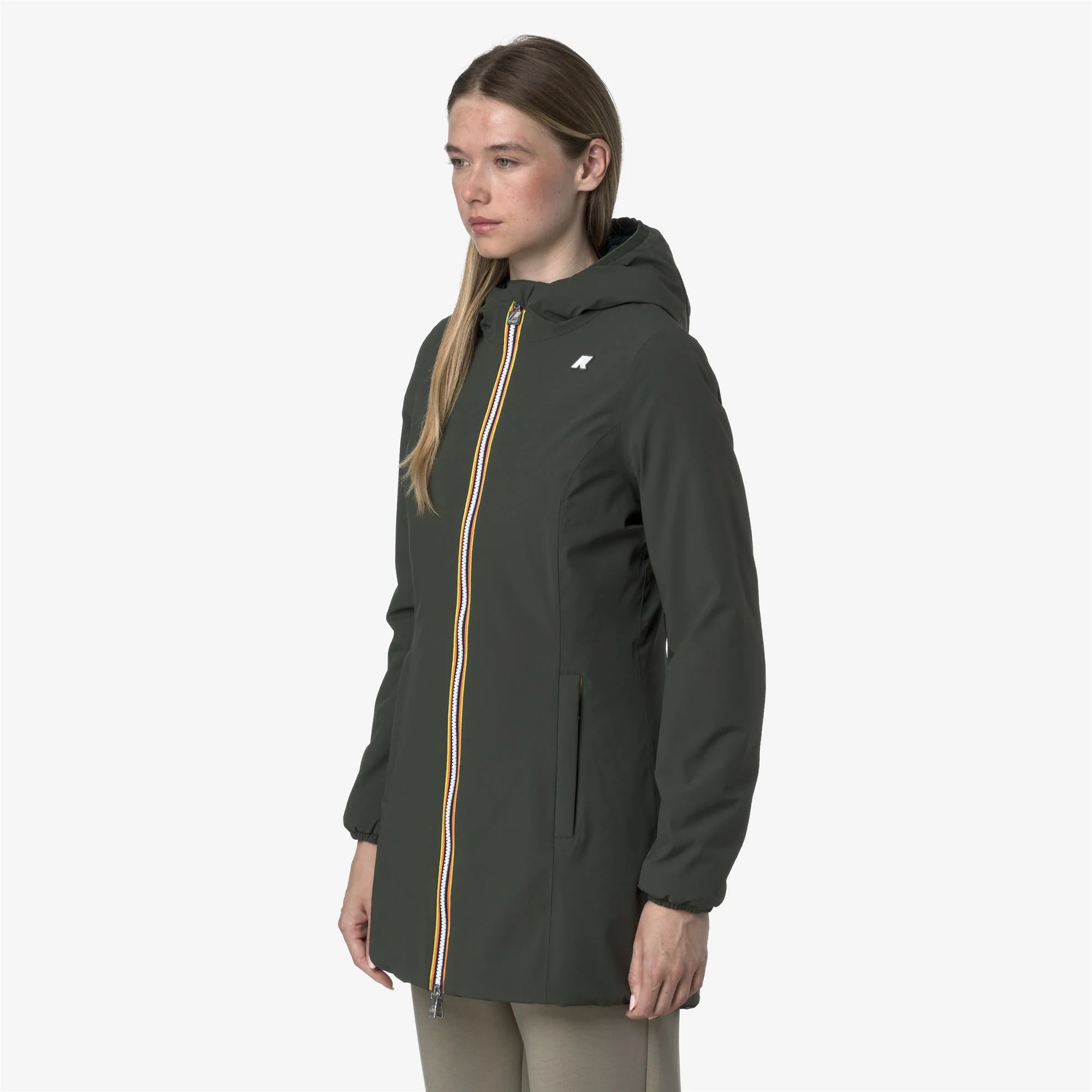 DENISE ST WARM REVERSIBLE - Jackets - Mid - Woman - GREEN BLACKISH-BLUE DEPTH - Image 5
