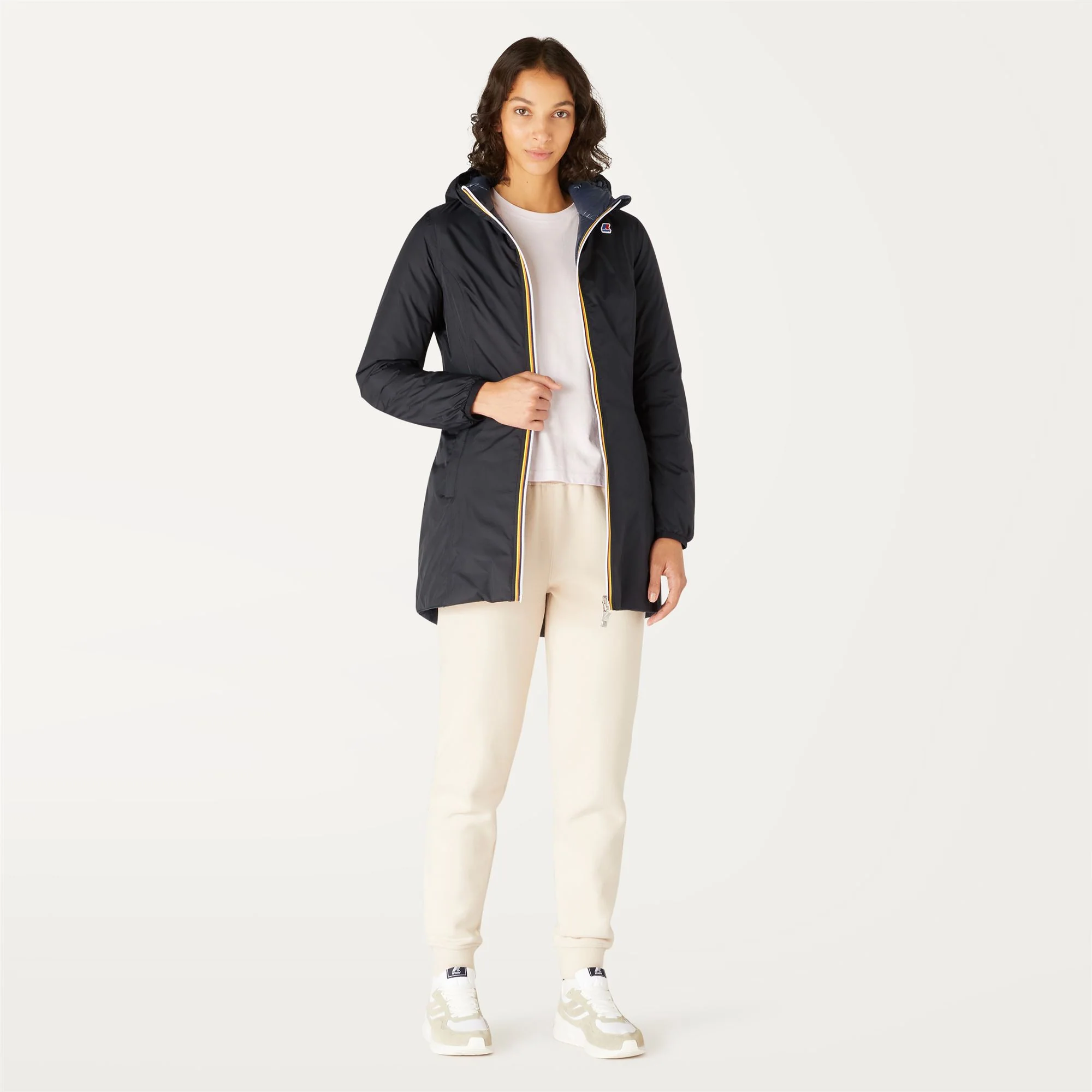 DENISE THERMO PLUS.2 REVERSIBLE - Jackets - 3/4 LENGTH - Woman - BLACK PURE-BLUE DEPTH - Image 4