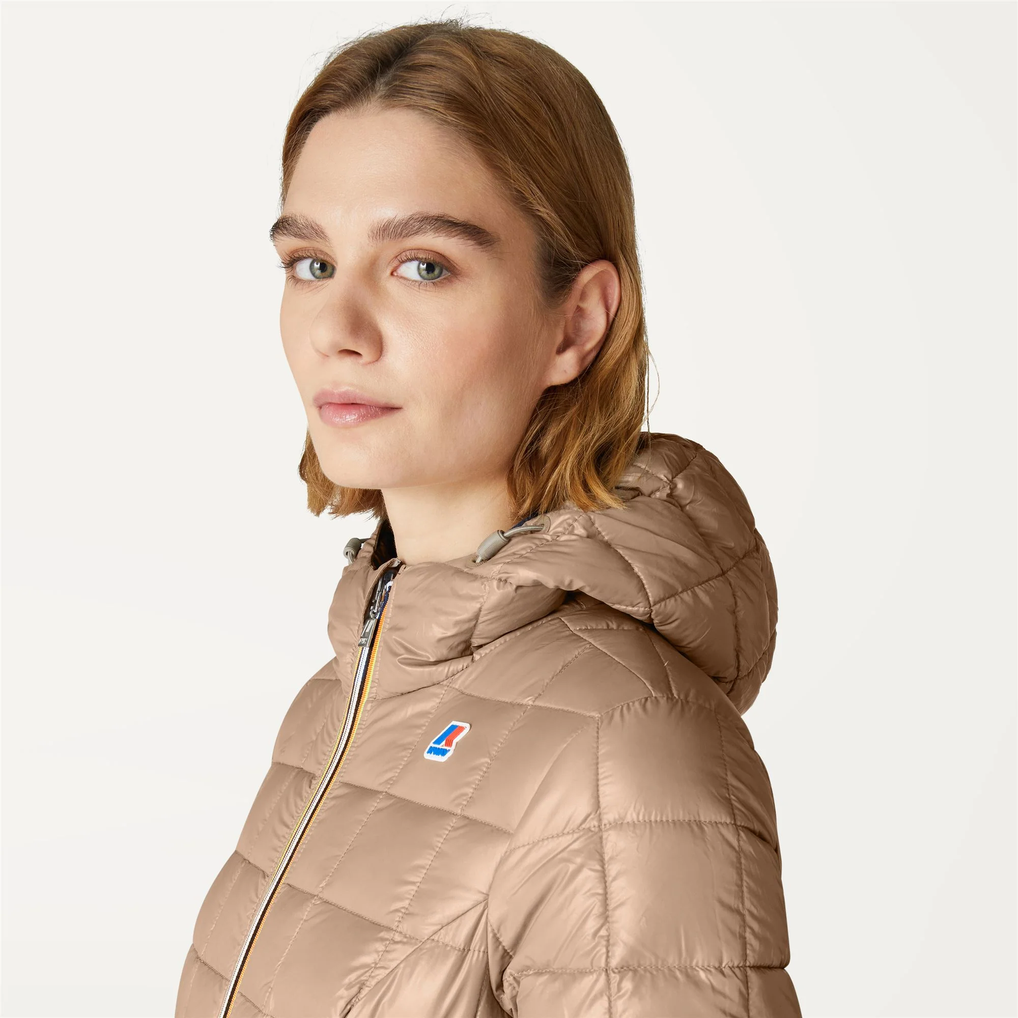 DENISE THERMO PLUS.2 REVERSIBLE - Jackets - 3/4 LENGTH - Woman - BLUE DEPTH-BEIGE TAUPE - Image 3