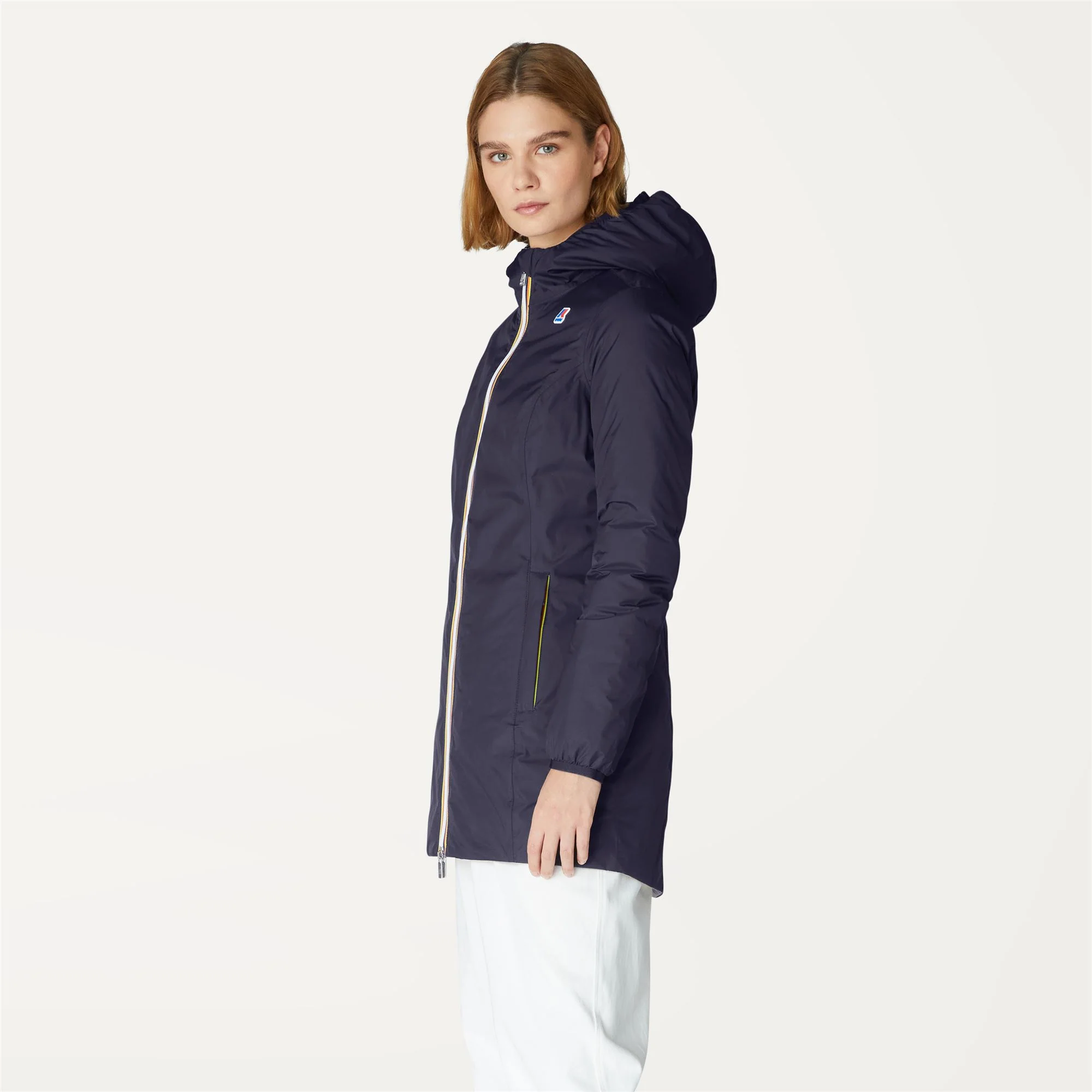 DENISE THERMO PLUS.2 REVERSIBLE - Jackets - 3/4 LENGTH - Woman - BLUE DEPTH-BEIGE TAUPE - Image 5