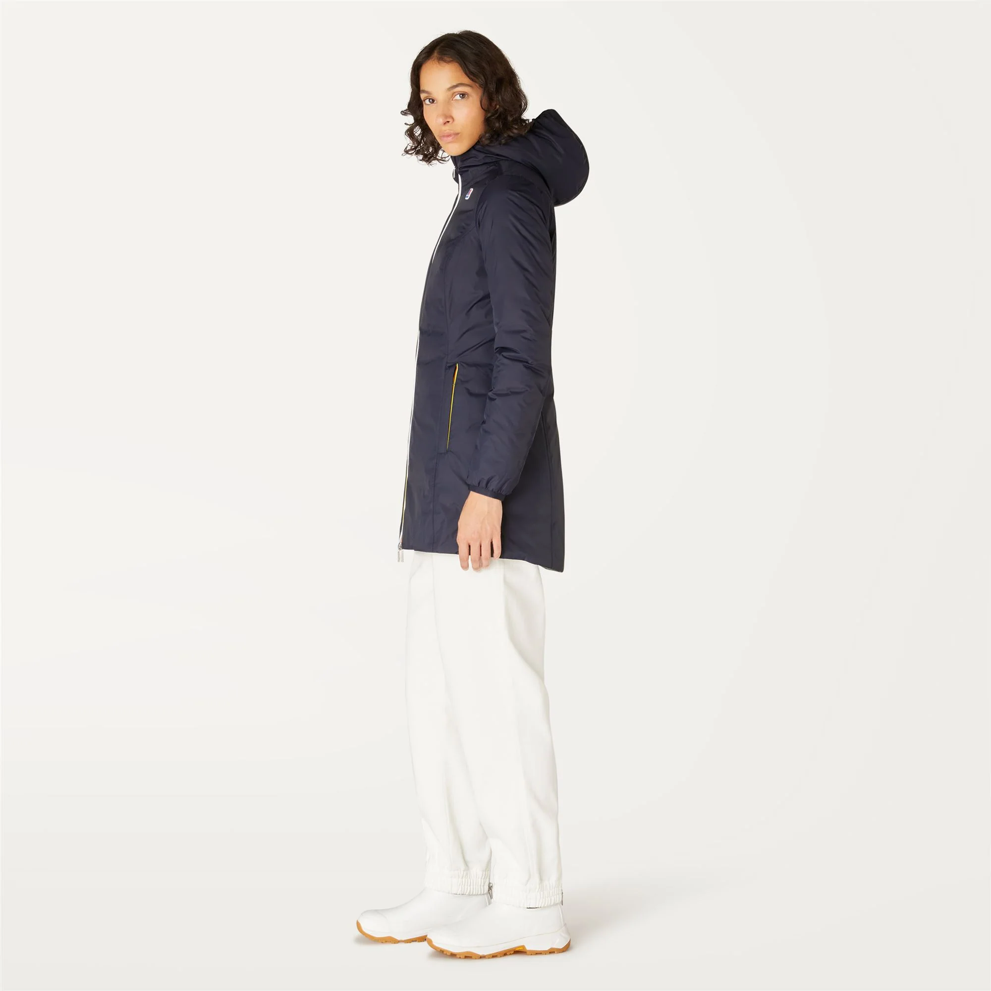 DENISE THERMO PLUS.2 REVERSIBLE - Jackets - 3/4 LENGTH - Woman - BLUE DEPTH-GREEN LAUREL - Image 5