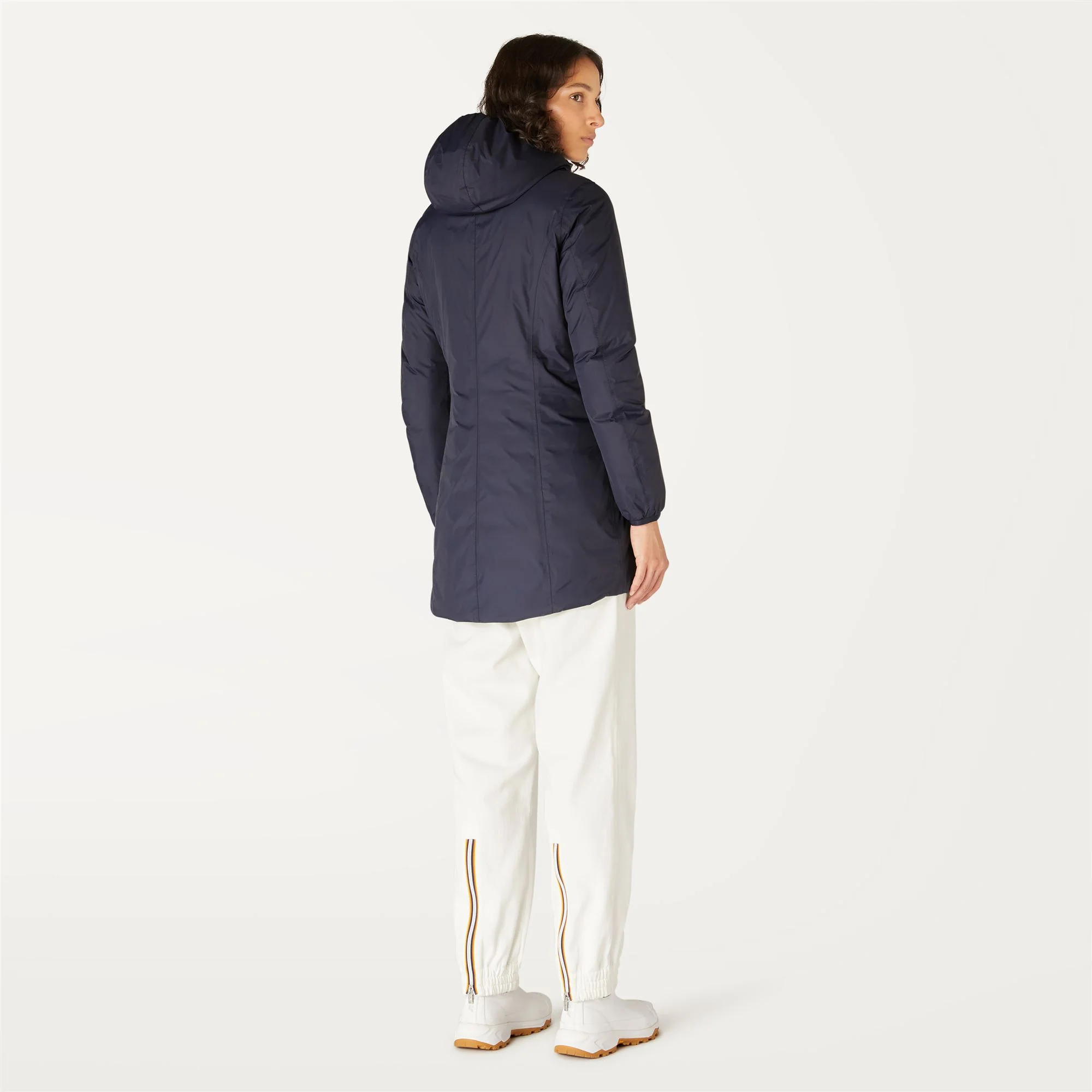 DENISE THERMO PLUS.2 REVERSIBLE - Jackets - 3/4 LENGTH - Woman - BLUE DEPTH-GREEN LAUREL - Image 6