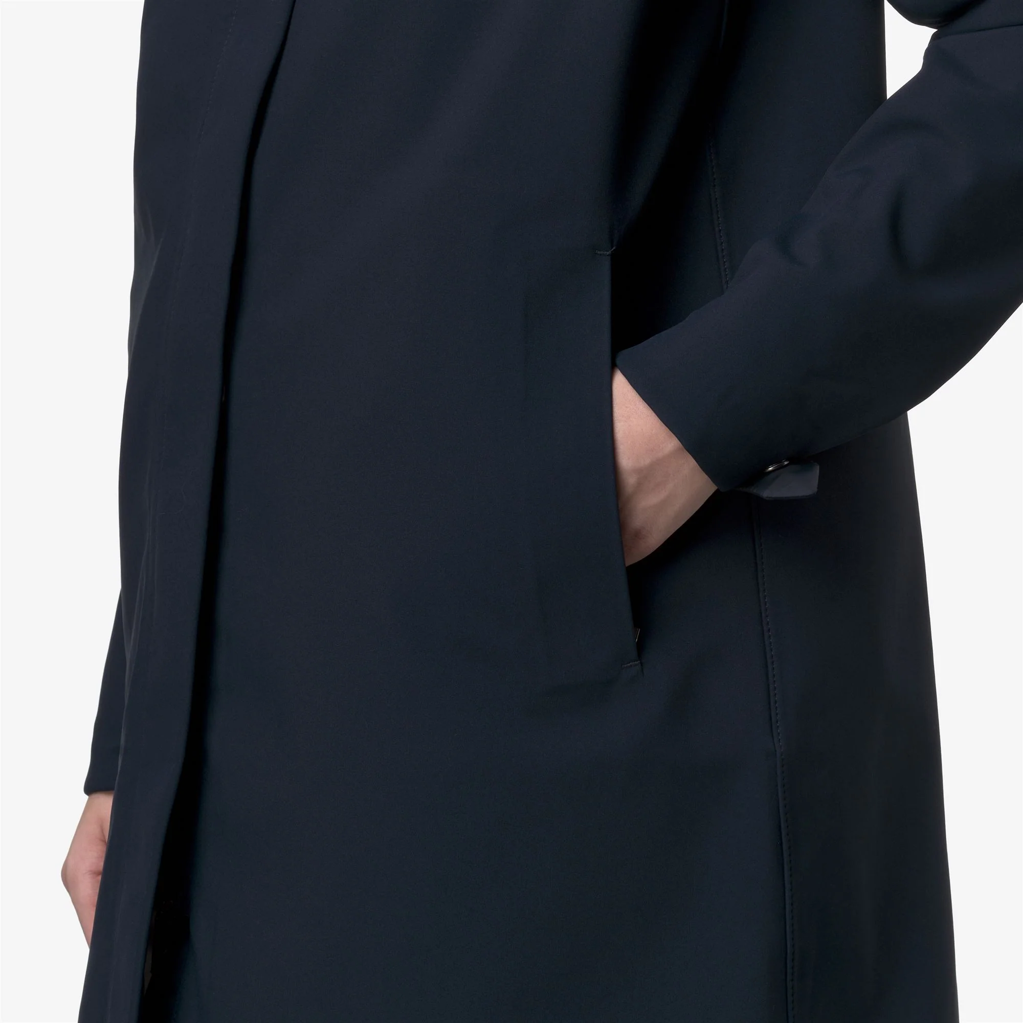 DUKESSE BONDED - Jackets - 3/4 LENGTH - Woman - BLUE DEPTH-BLUE DEPTH - Image 2