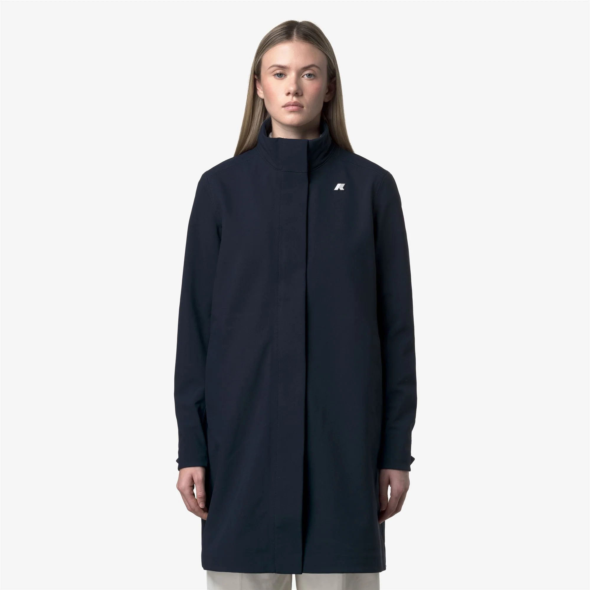 DUKESSE BONDED - Jackets - 3/4 LENGTH - Woman - BLUE DEPTH-BLUE DEPTH - Image 3