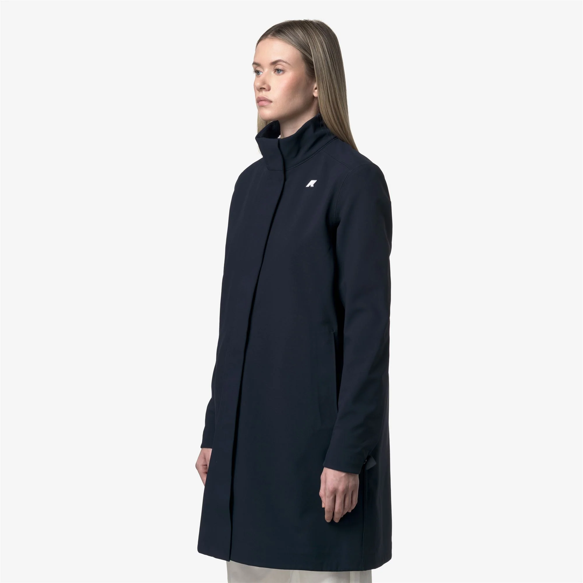 DUKESSE BONDED - Jackets - 3/4 LENGTH - Woman - BLUE DEPTH-BLUE DEPTH - Image 4
