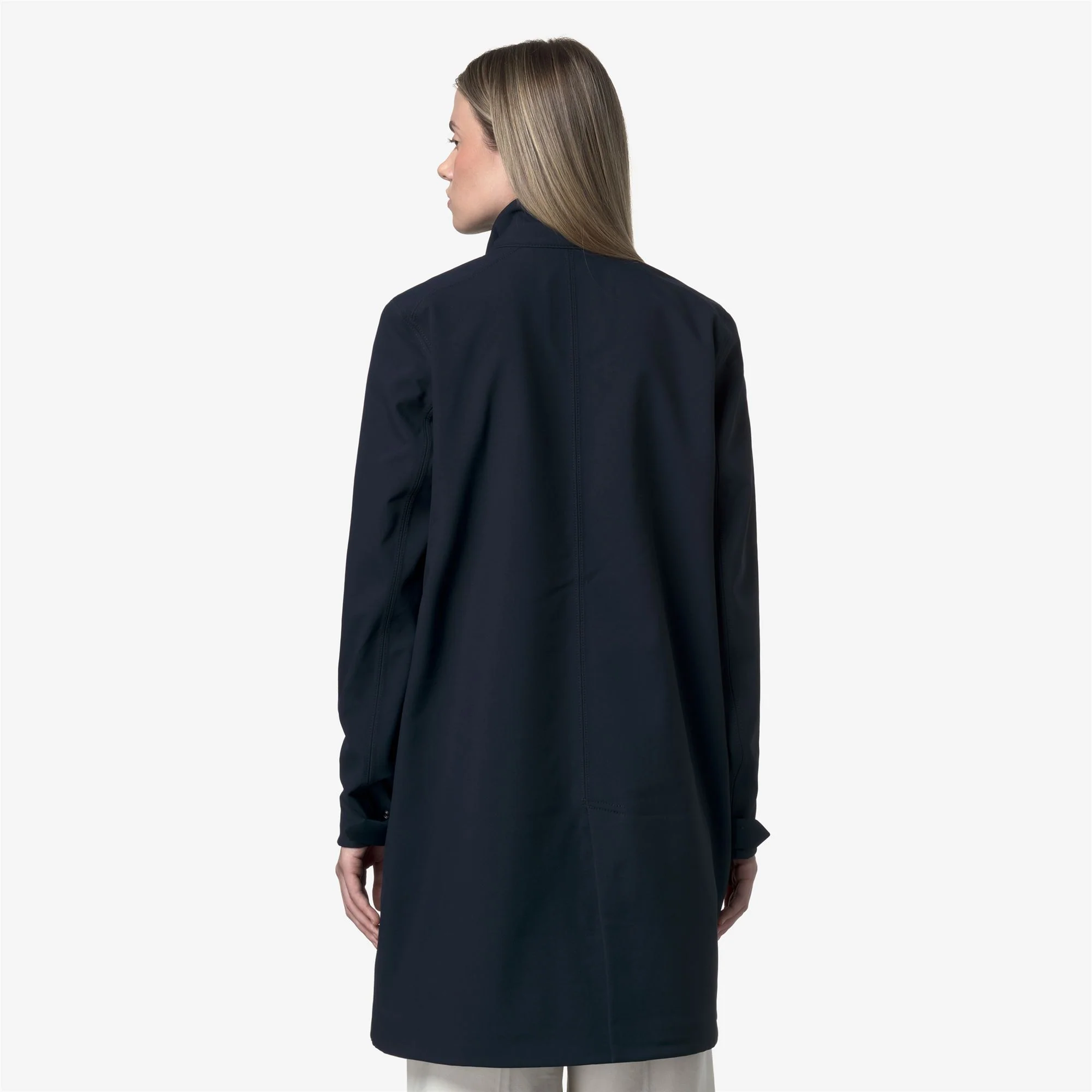 DUKESSE BONDED - Jackets - 3/4 LENGTH - Woman - BLUE DEPTH-BLUE DEPTH - Image 5