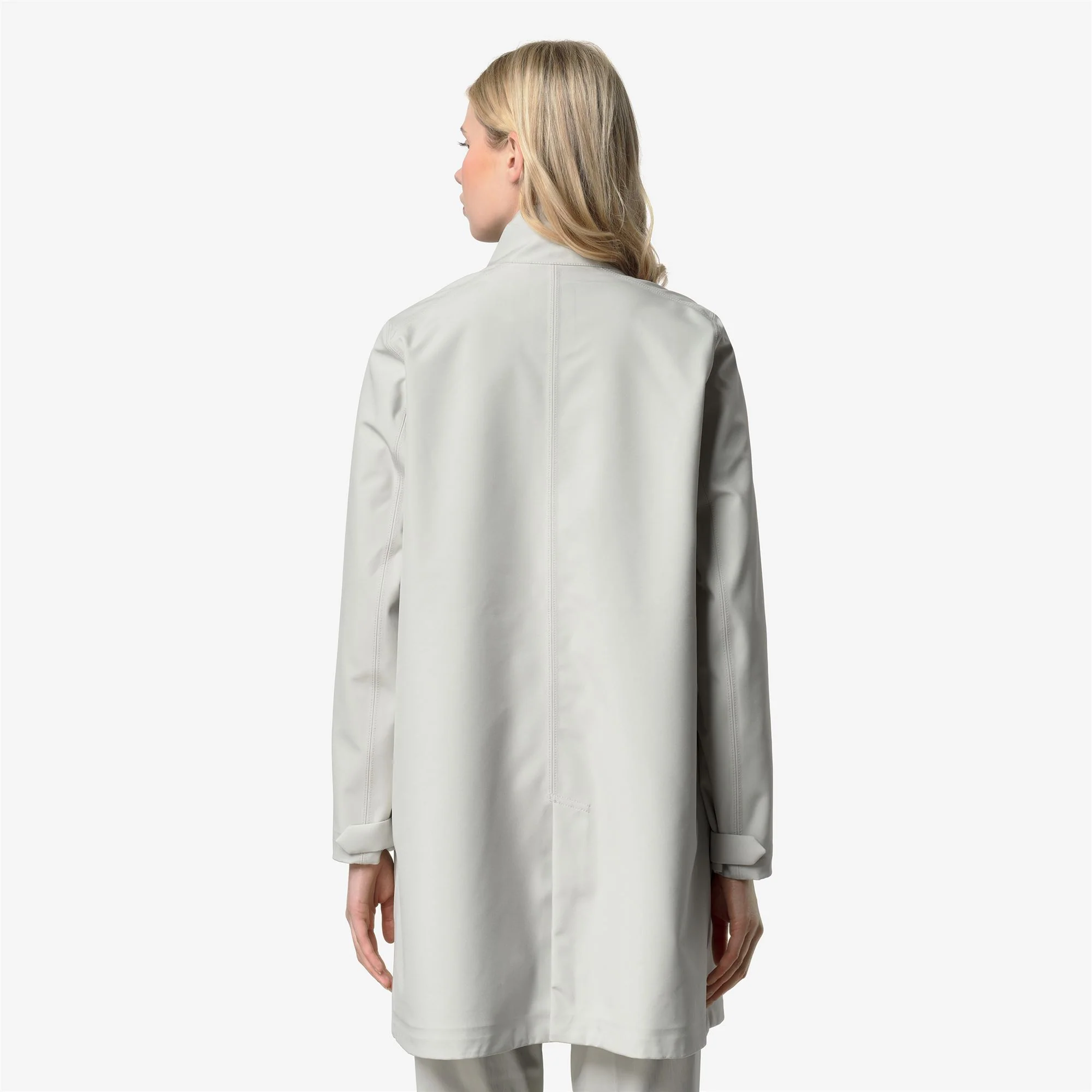 DUKESSE BONDED JERSEY - Jackets - 3/4 LENGTH - Woman - BEIGE LT - Image 5