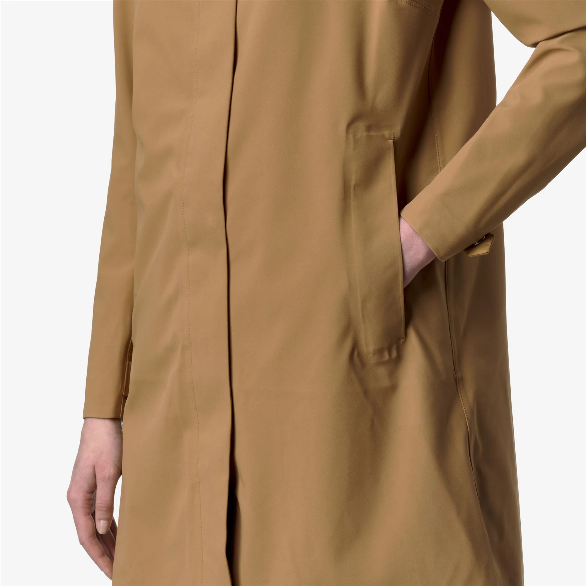 DUKESSE BONDED JERSEY - Jackets - 3/4 LENGTH - Woman - BROWN BISTRE - Image 2