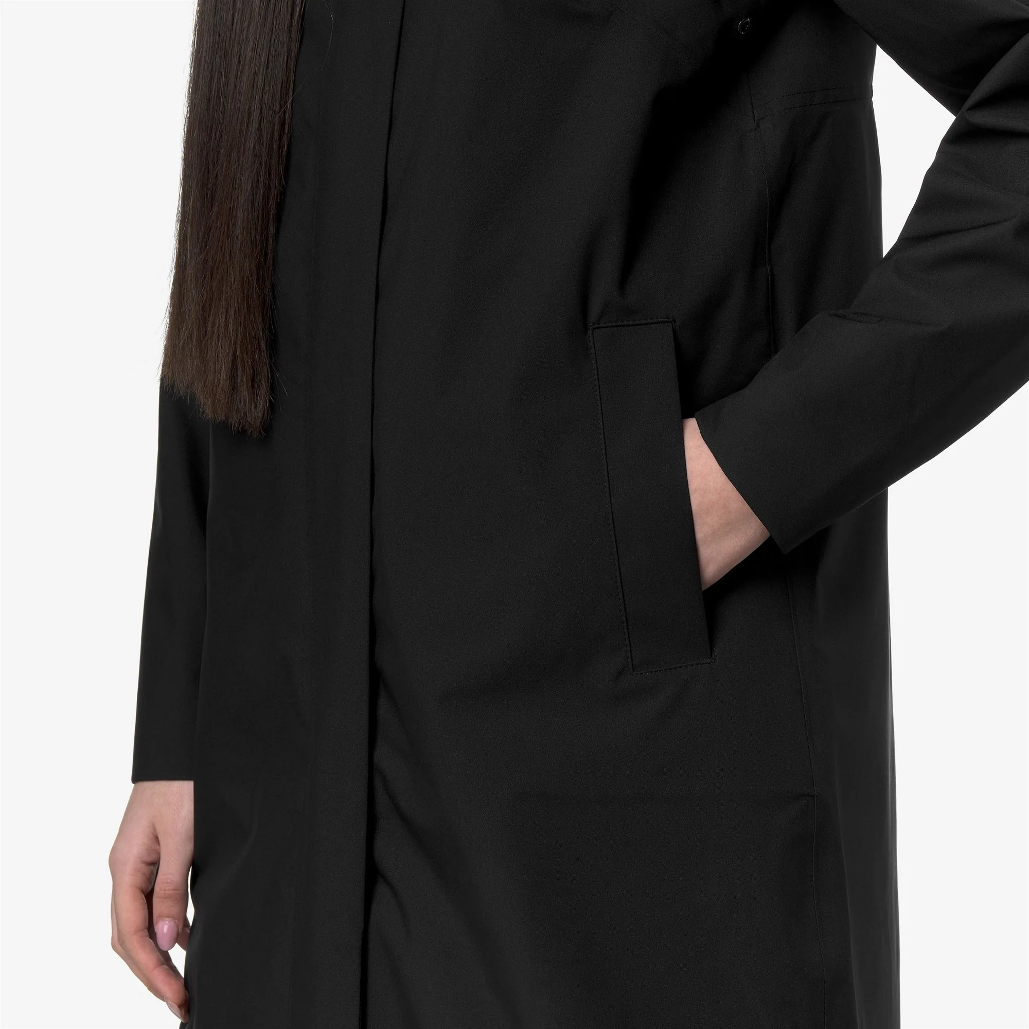 DUKESSE STRETCH 2LAYERS - Jackets - 3/4 LENGTH - Woman - BLACK PURE - Image 2