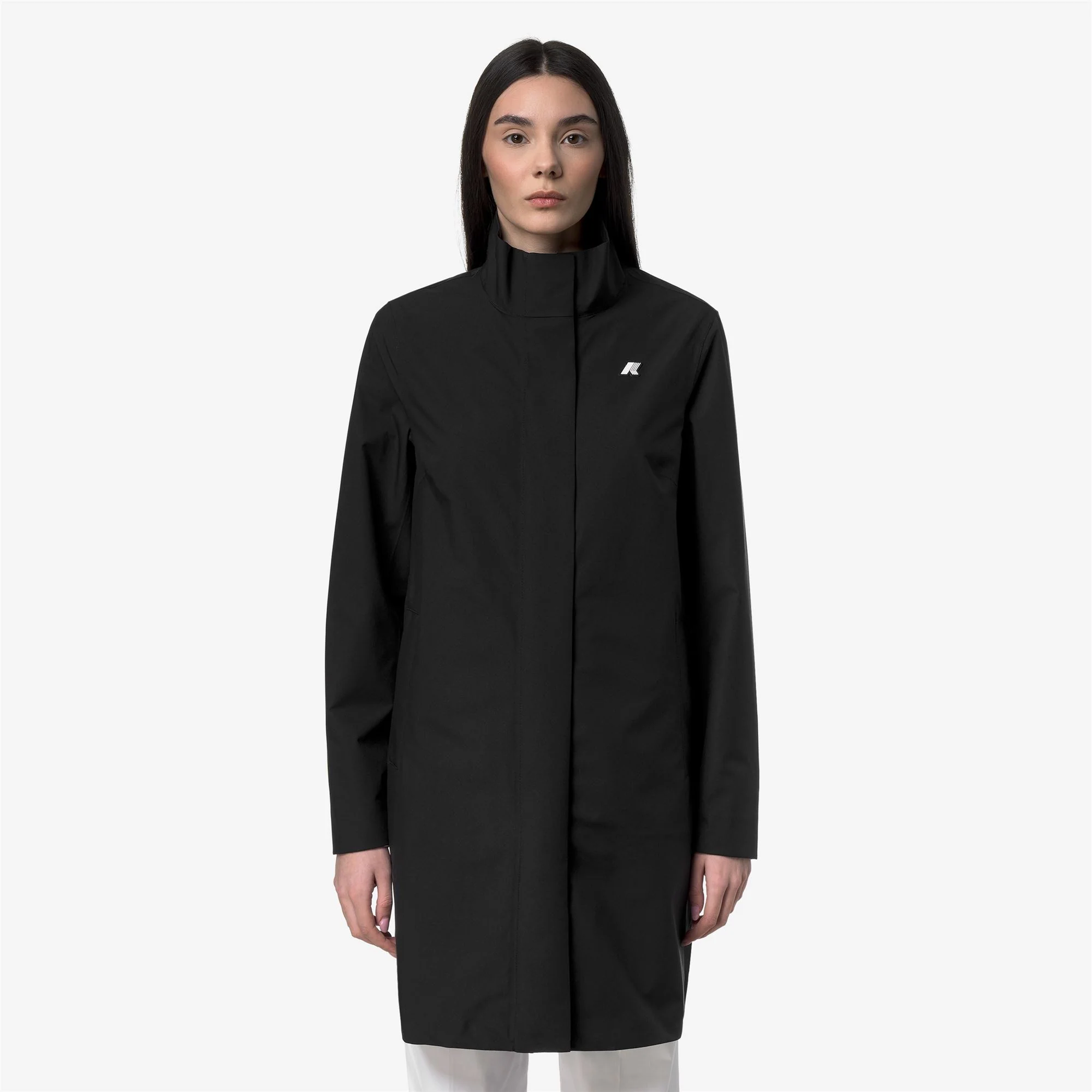 DUKESSE STRETCH 2LAYERS - Jackets - 3/4 LENGTH - Woman - BLACK PURE - Image 3