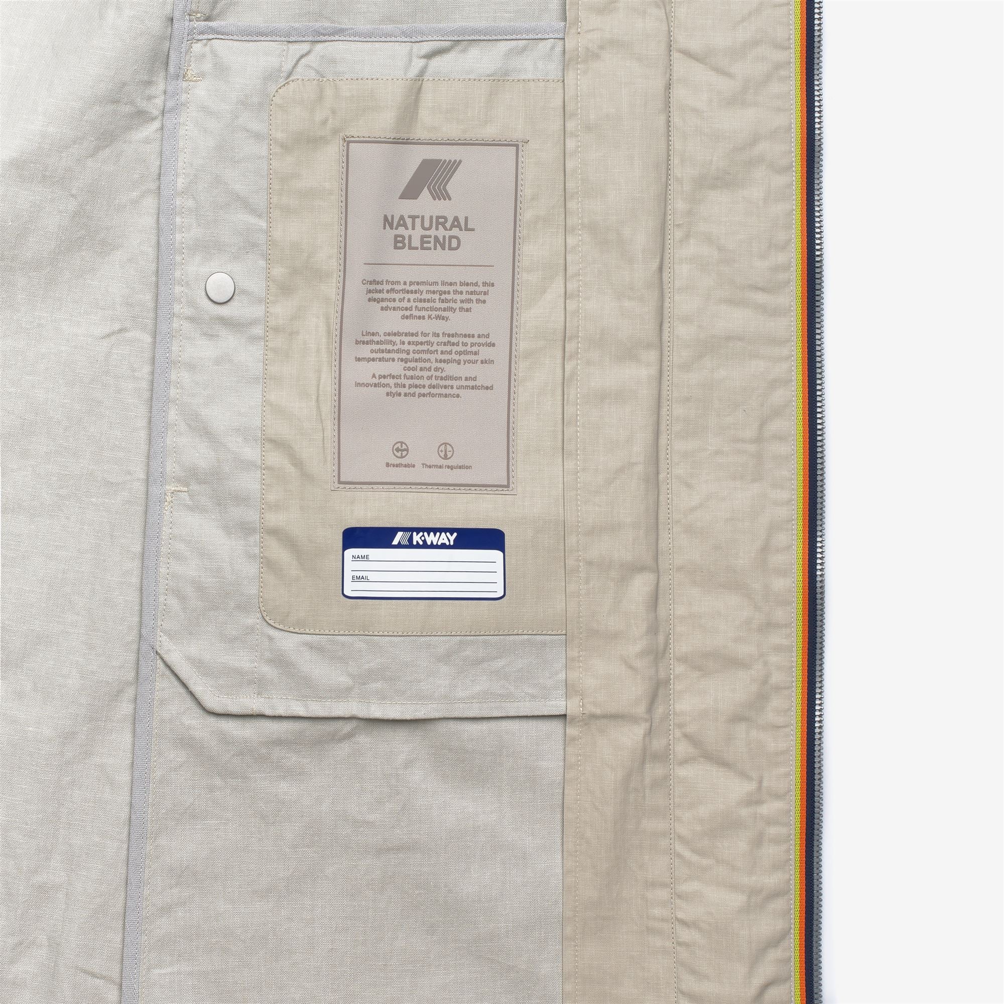 HORIEN NATURAL BLEND - Jackets - Long - Woman - BEIGE LT COMBO - Image 4