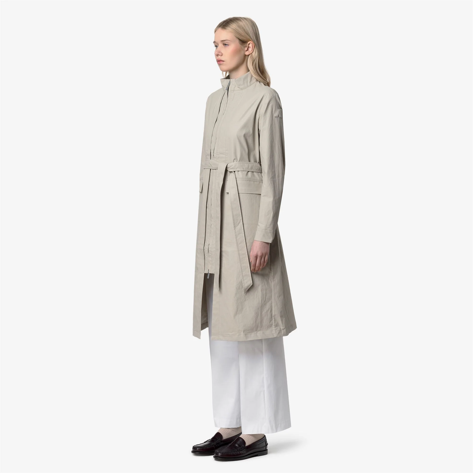 HORIEN NATURAL BLEND - Jackets - Long - Woman - BEIGE LT COMBO - Image 6