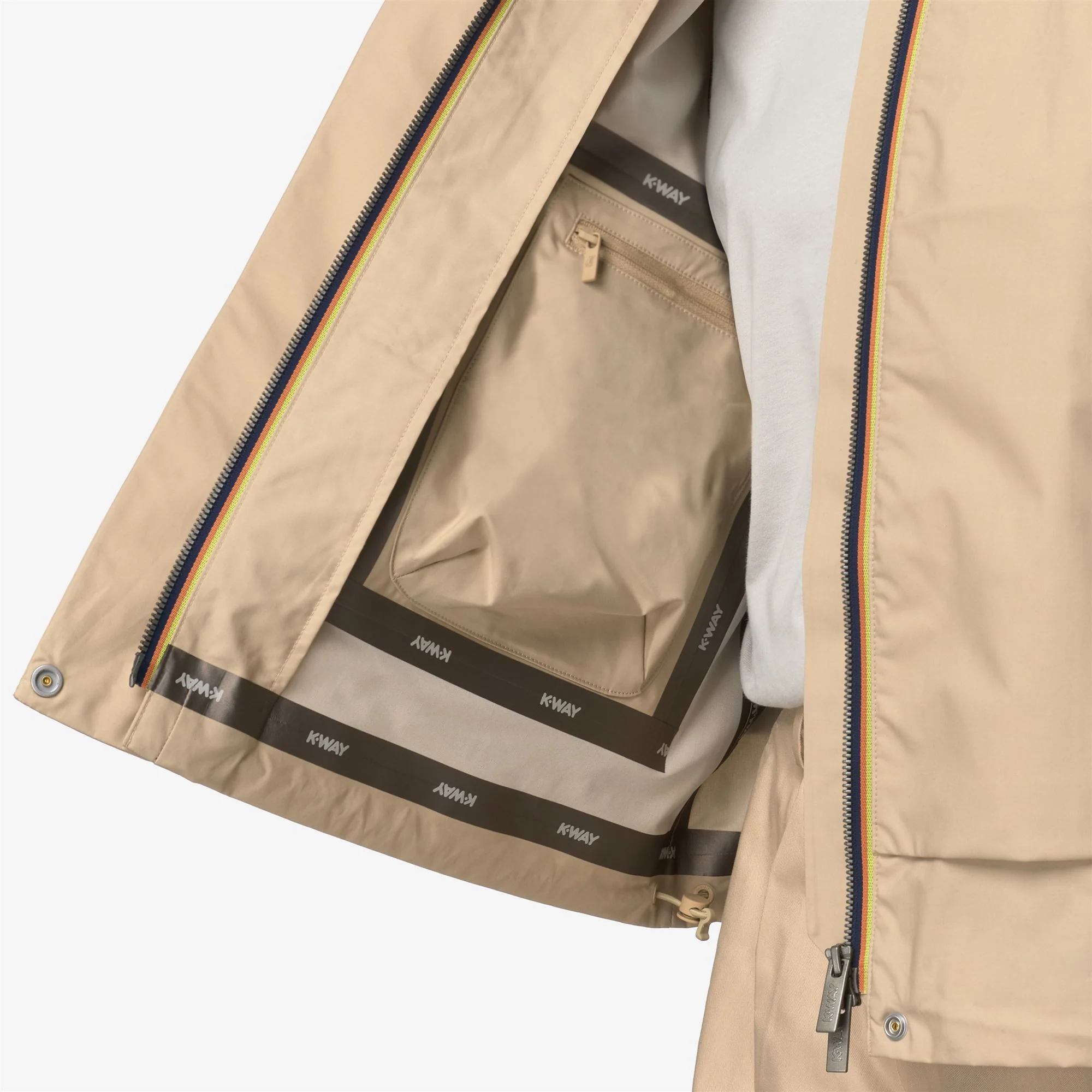 ISARTY 3L POPLIN - Jackets - Short - Woman - BEIGE ROPE-BEIGE LT - Image 3