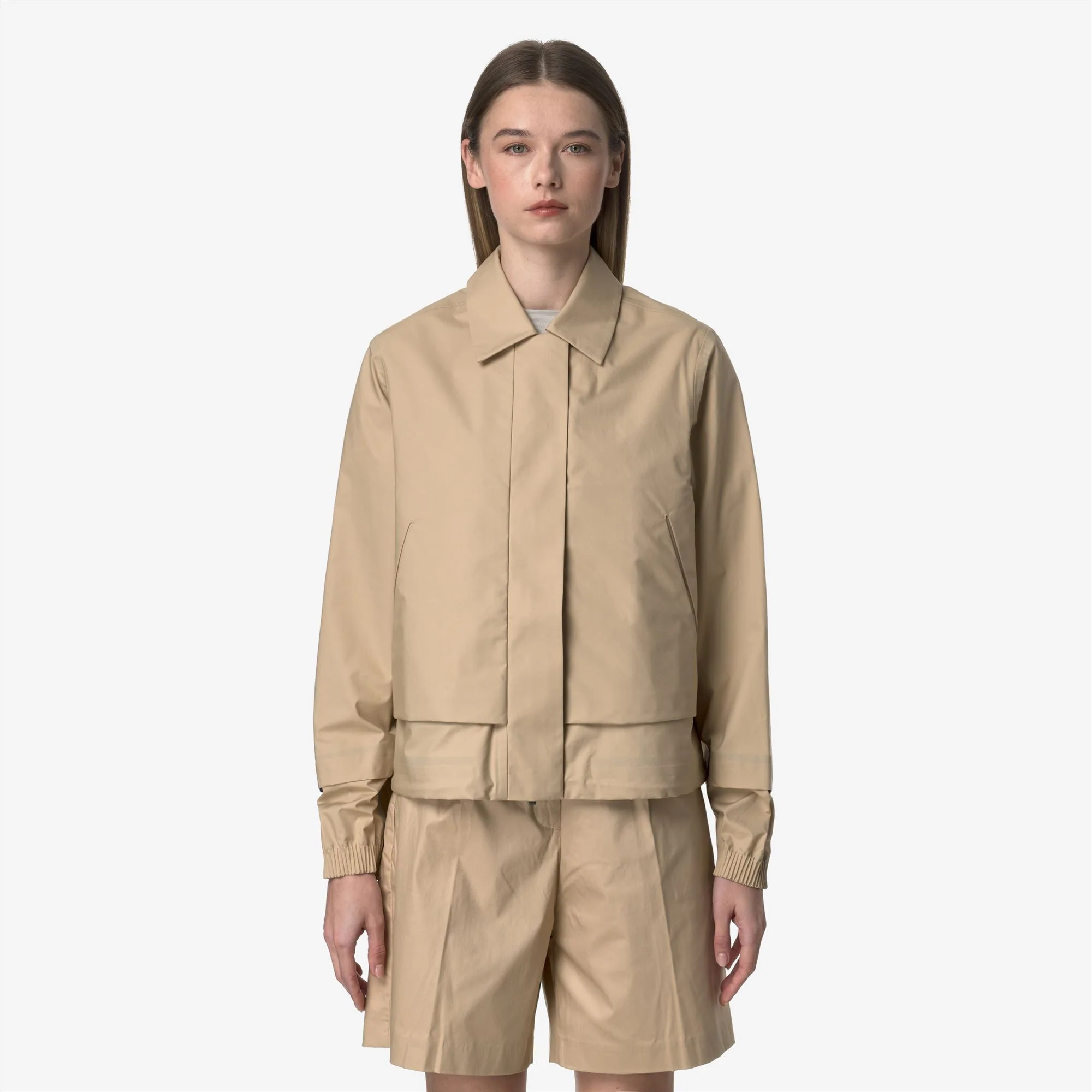 ISARTY 3L POPLIN - Jackets - Short - Woman - BEIGE ROPE-BEIGE LT - Image 4