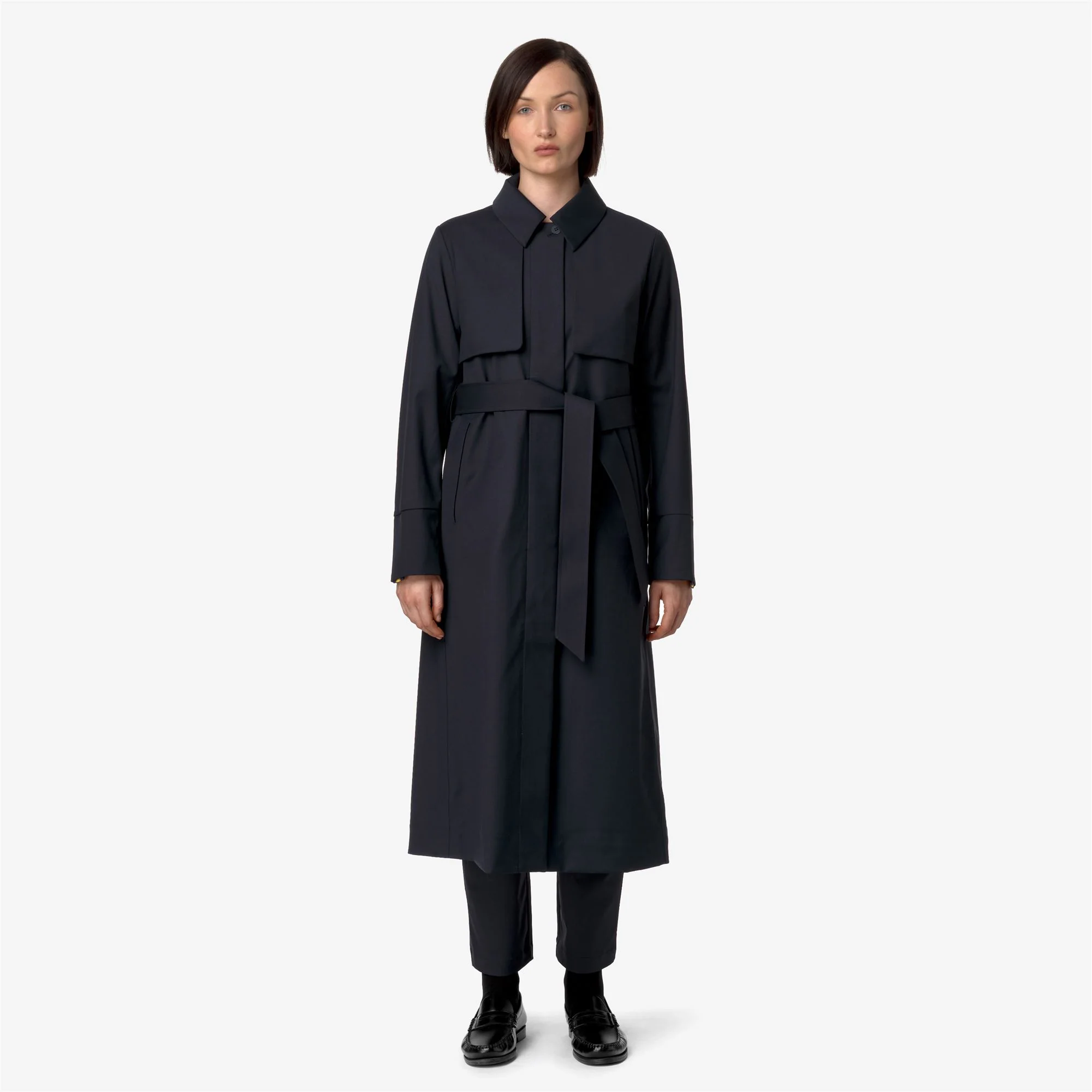 JESEL TECH WOOL BLEND - Jackets - Long - Woman - BLUE DEPTH - Image 3