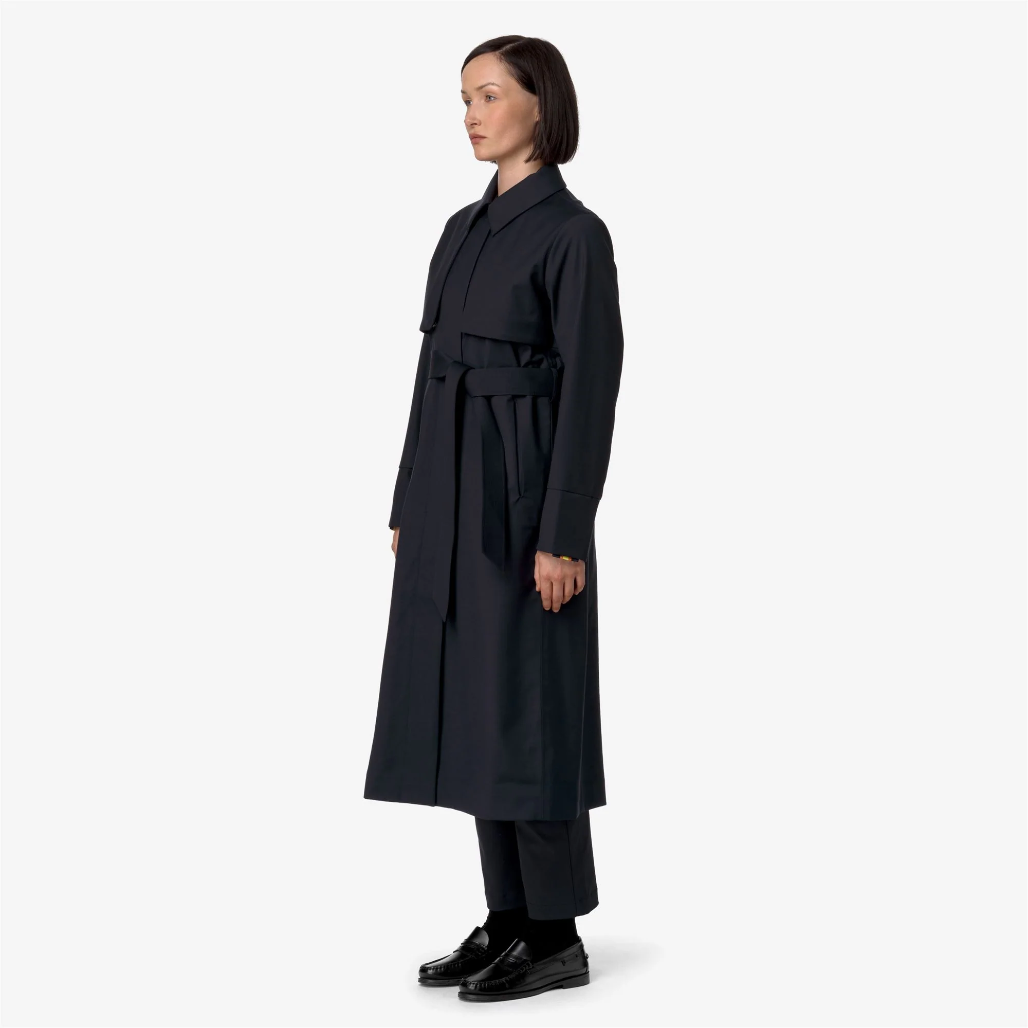 JESEL TECH WOOL BLEND - Jackets - Long - Woman - BLUE DEPTH - Image 4