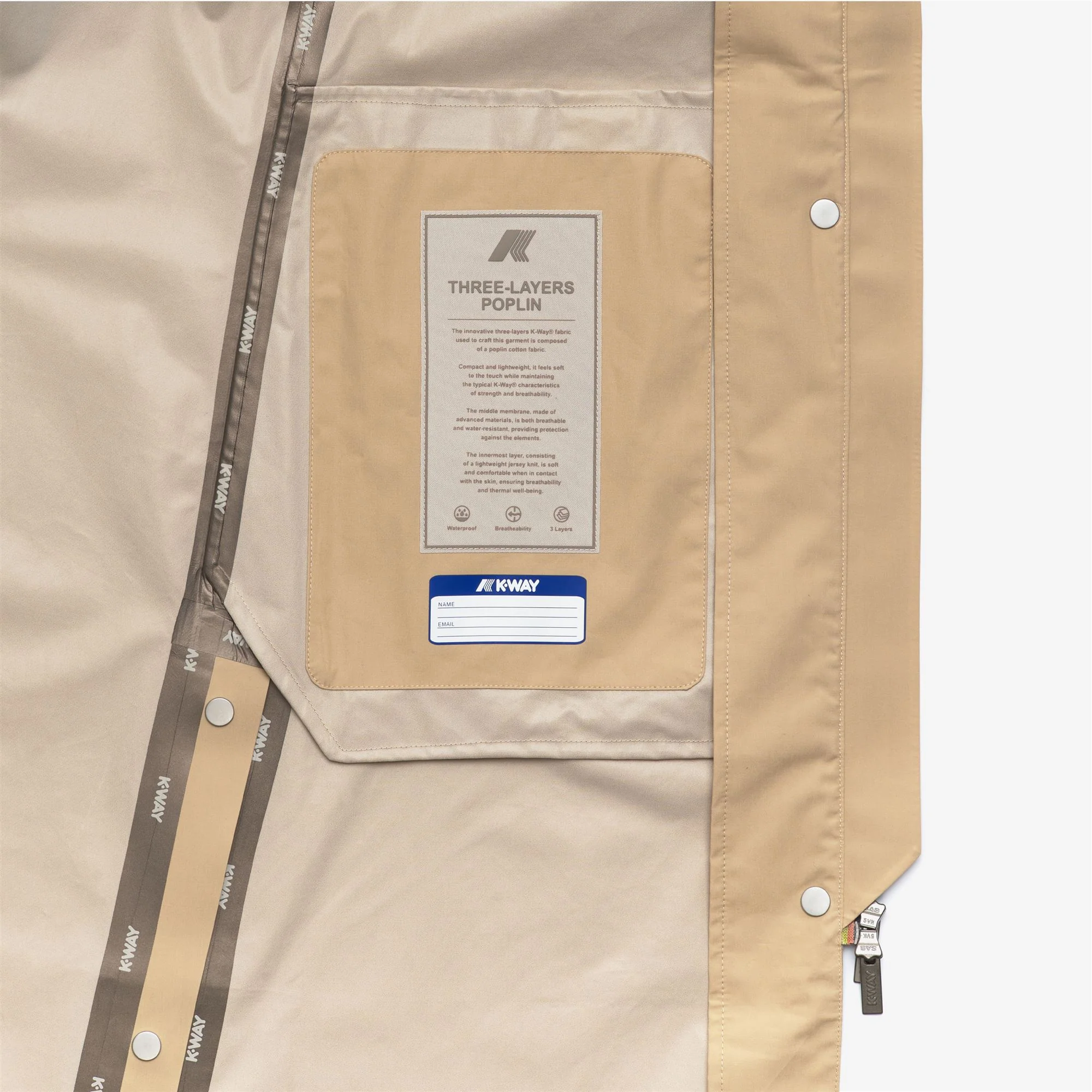 JESY 3L POPLIN - Jackets - Long - Woman - BEIGE ROPE-BEIGE LT - Image 2