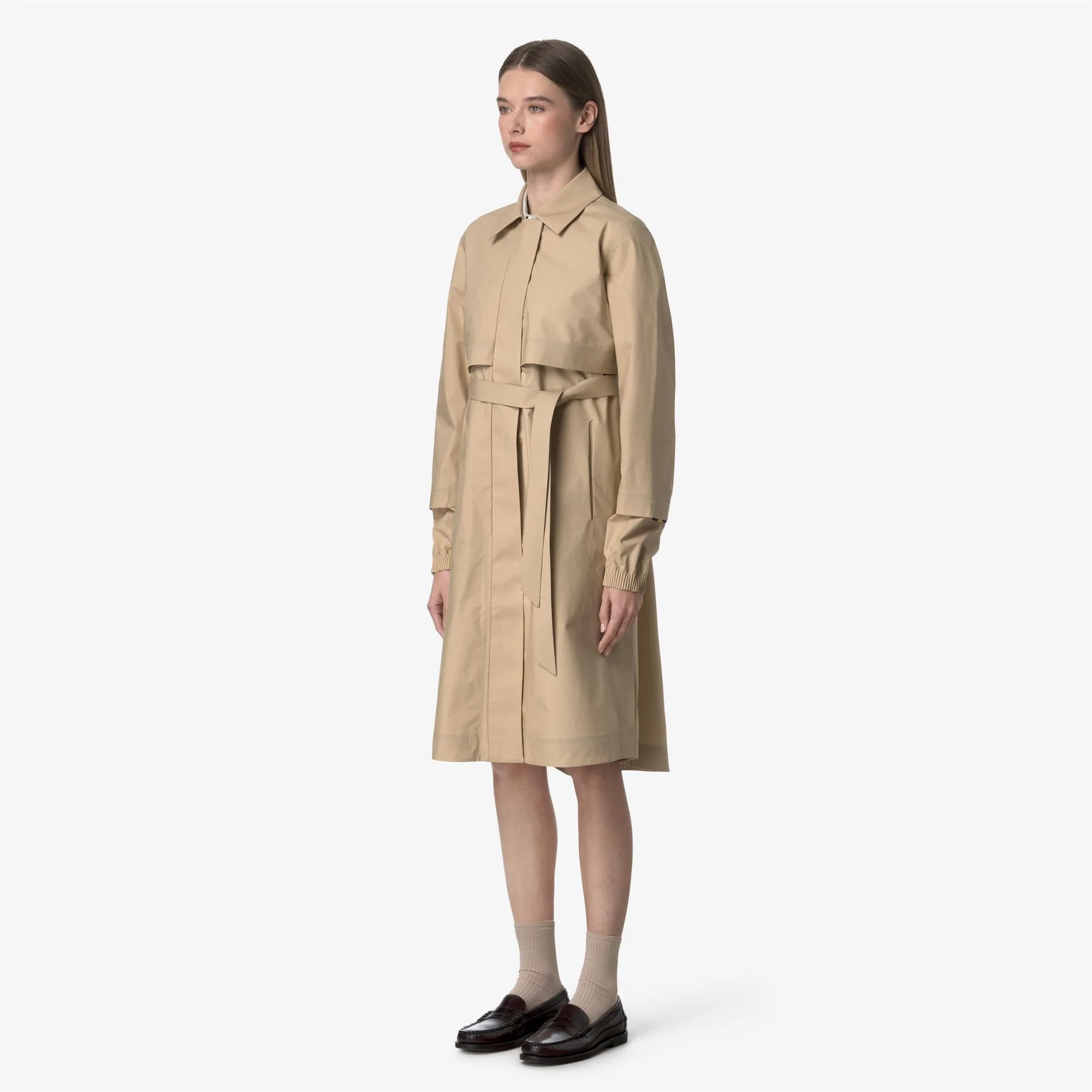 JESY 3L POPLIN - Jackets - Long - Woman - BEIGE ROPE-BEIGE LT - Image 5