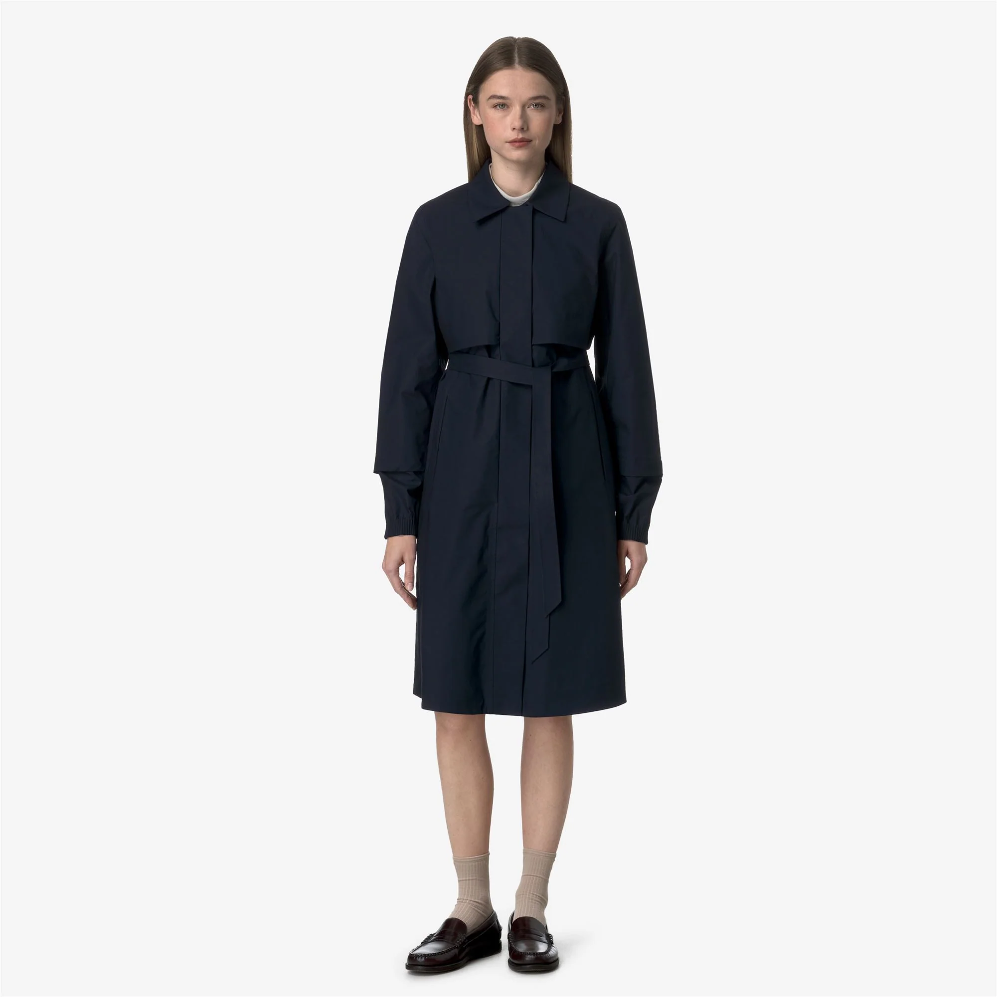 JESY 3L POPLIN - Jackets - Long - Woman - BLUE DEPTH-BEIGE LT - Image 4