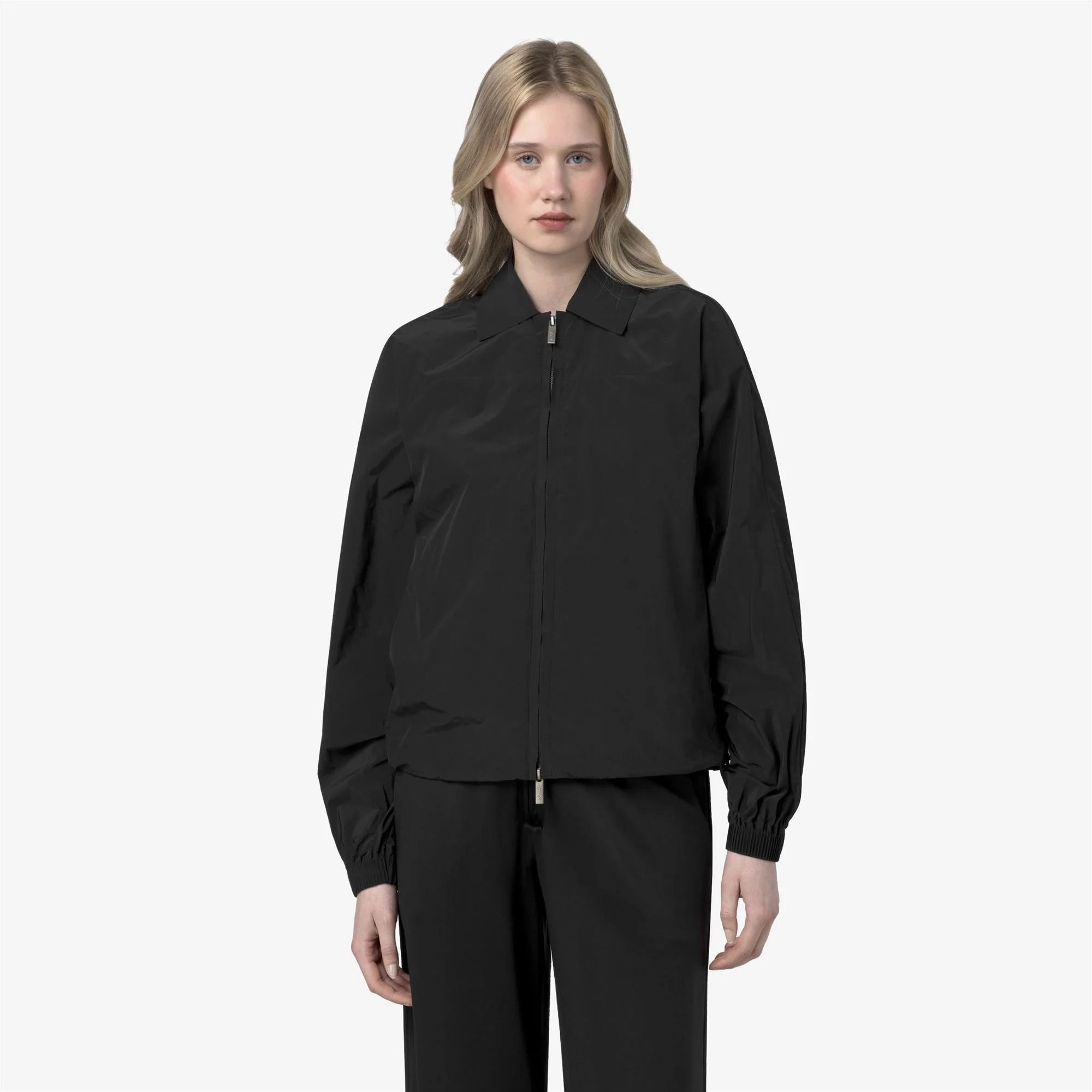 JORDIN PEACH COTTON LIKE - Jackets - Short - Woman - BLACK PURE - Image 3