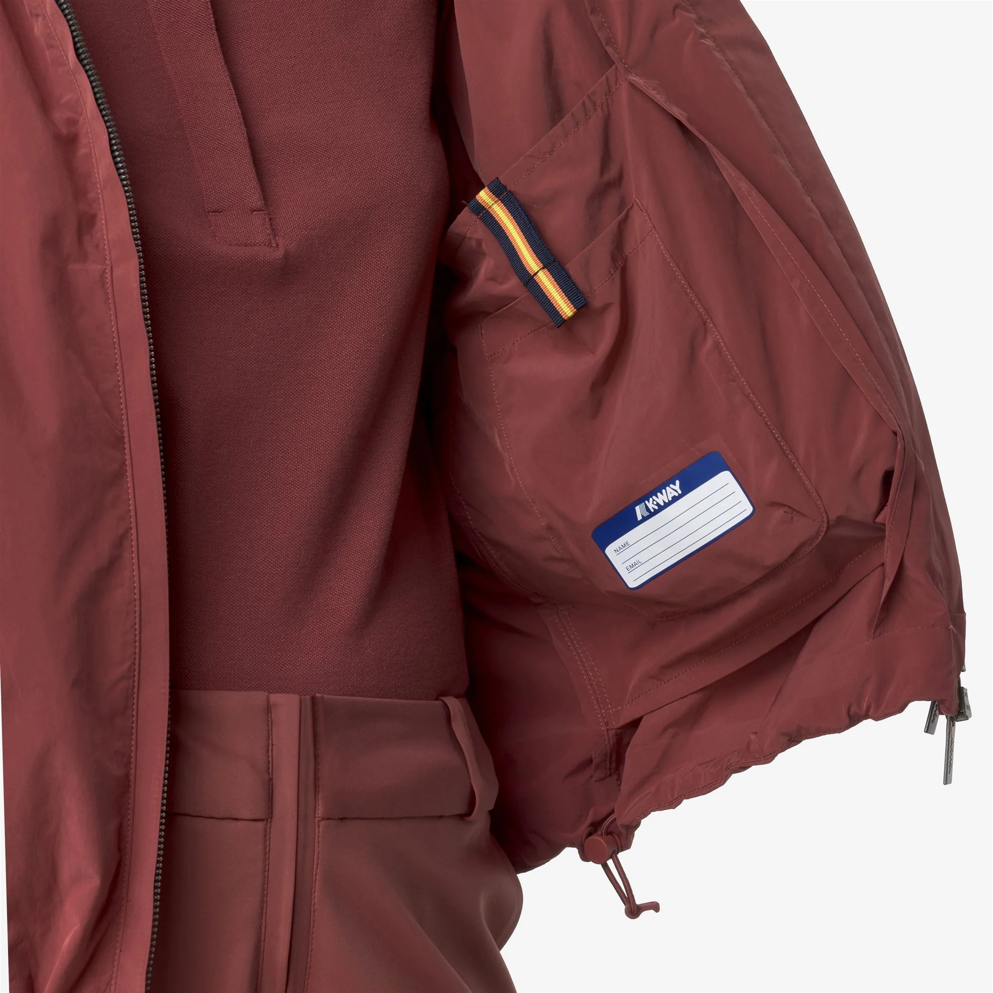 JORDIN PEACH COTTON LIKE - Jackets - Short - Woman - RED BROWNISH - Image 2