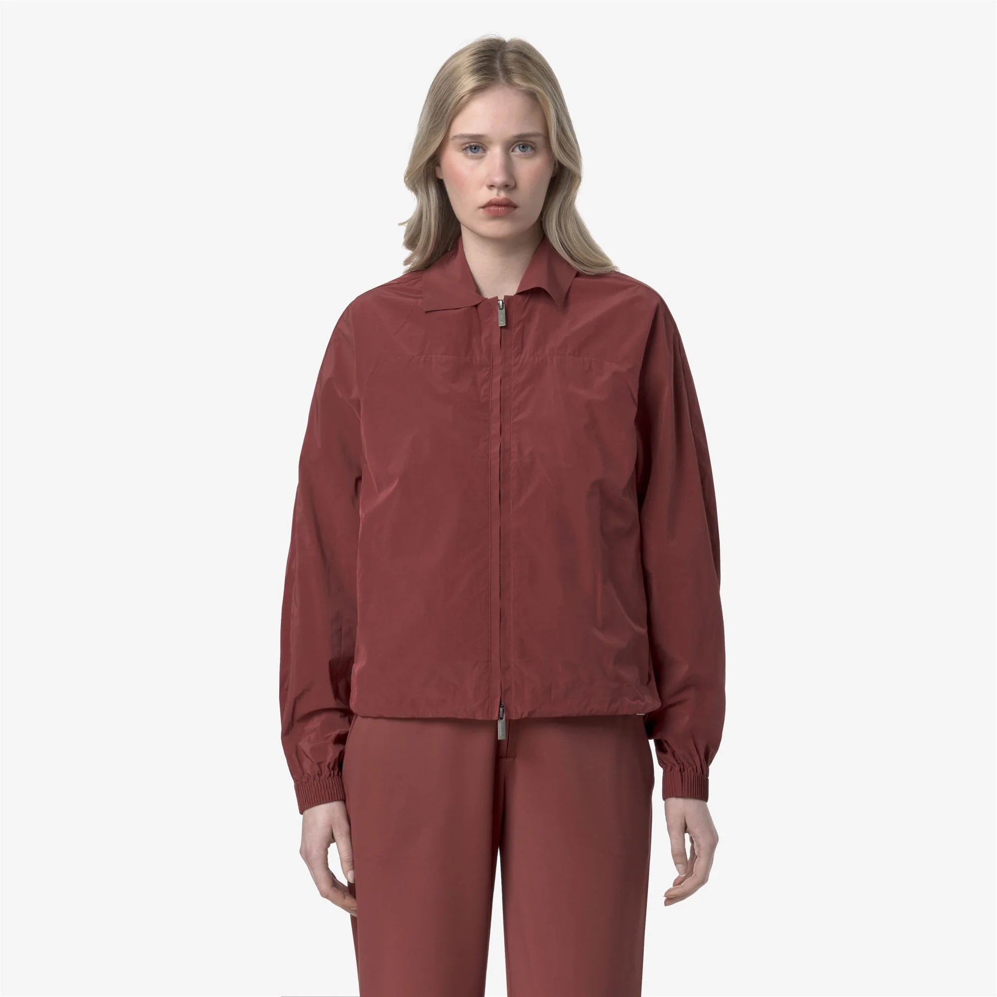 JORDIN PEACH COTTON LIKE - Jackets - Short - Woman - RED BROWNISH - Image 3