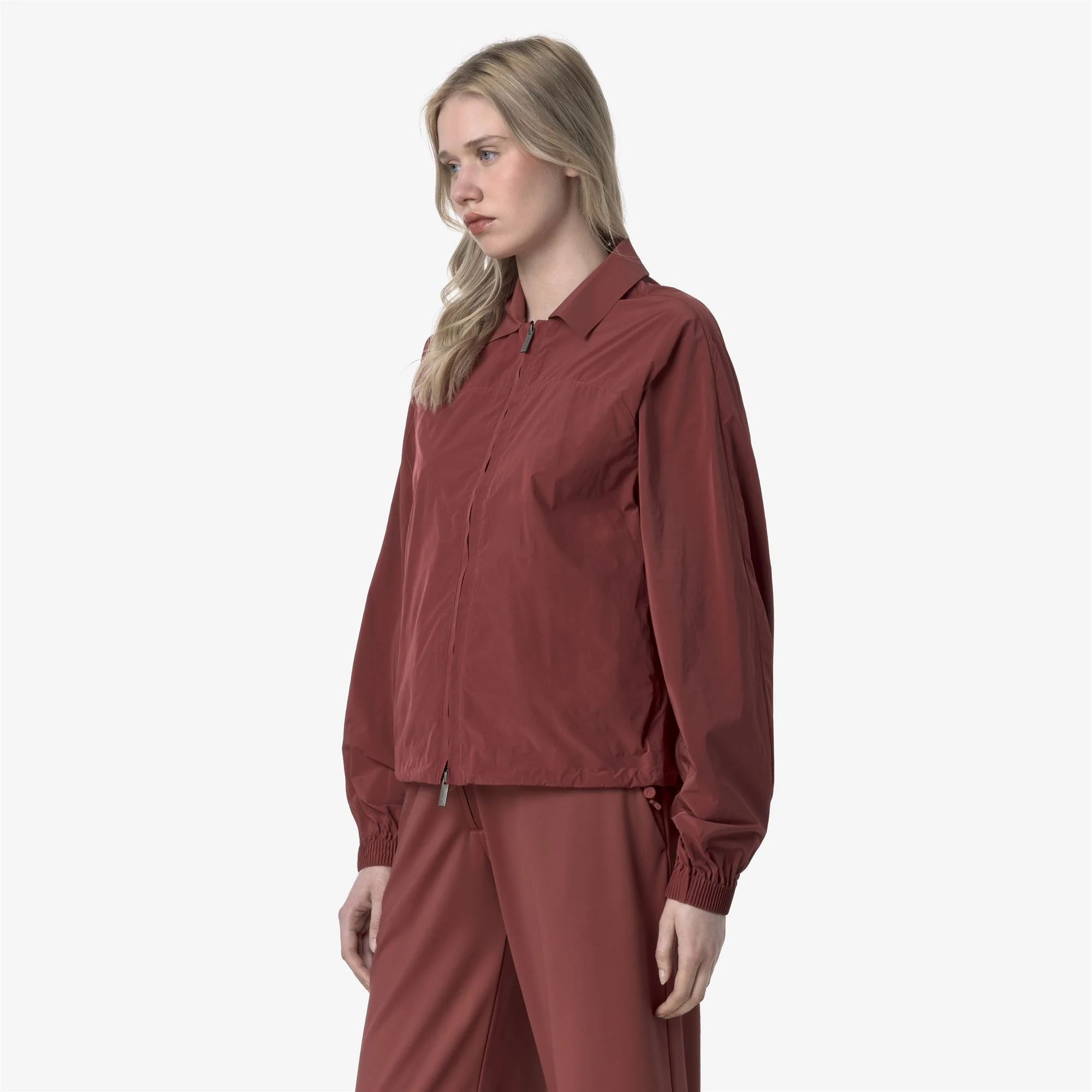 JORDIN PEACH COTTON LIKE - Jackets - Short - Woman - RED BROWNISH - Image 4