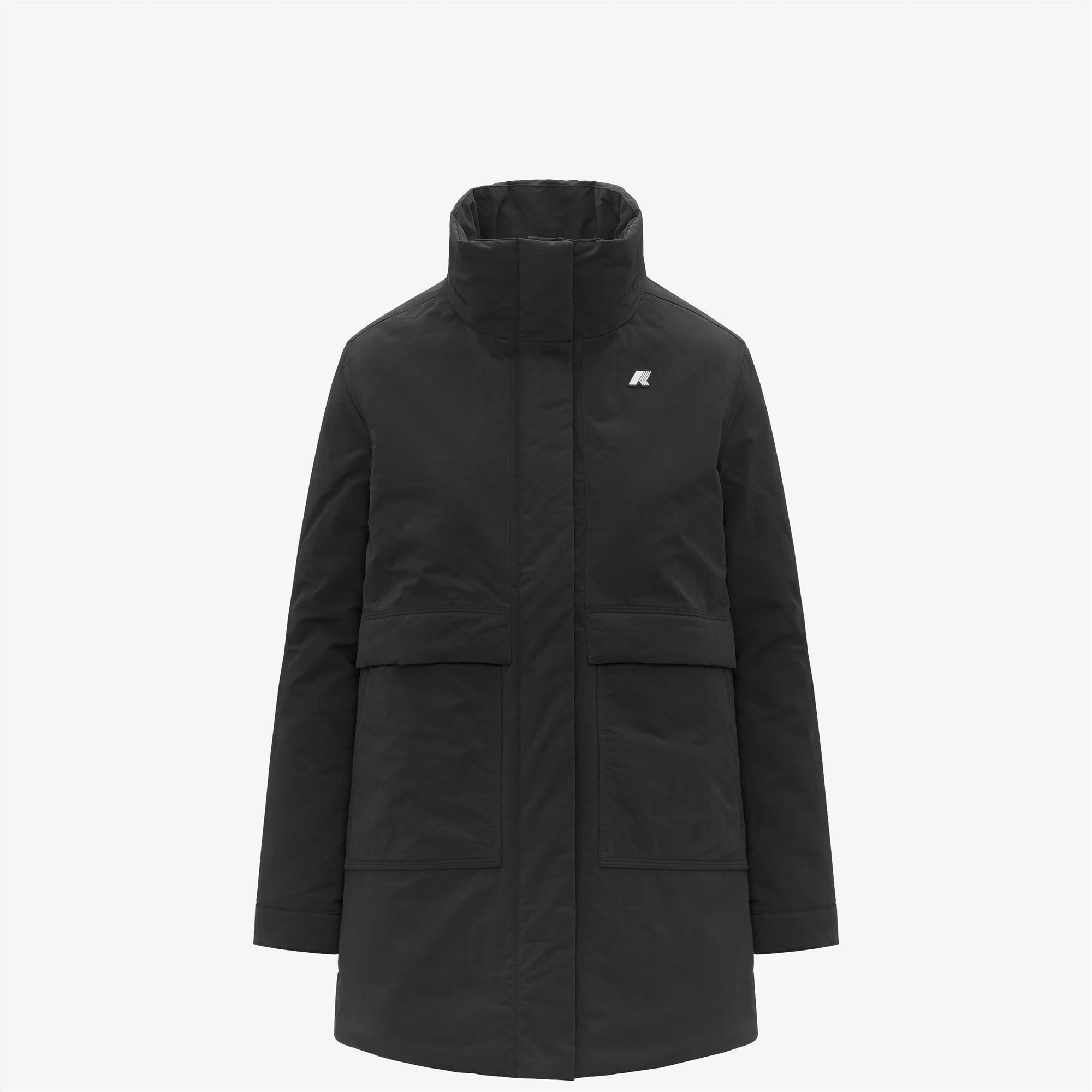 KALIMA WARM COTTON NYLON - Jackets - 3/4 LENGTH - Woman - BLACK PURE - Image 2