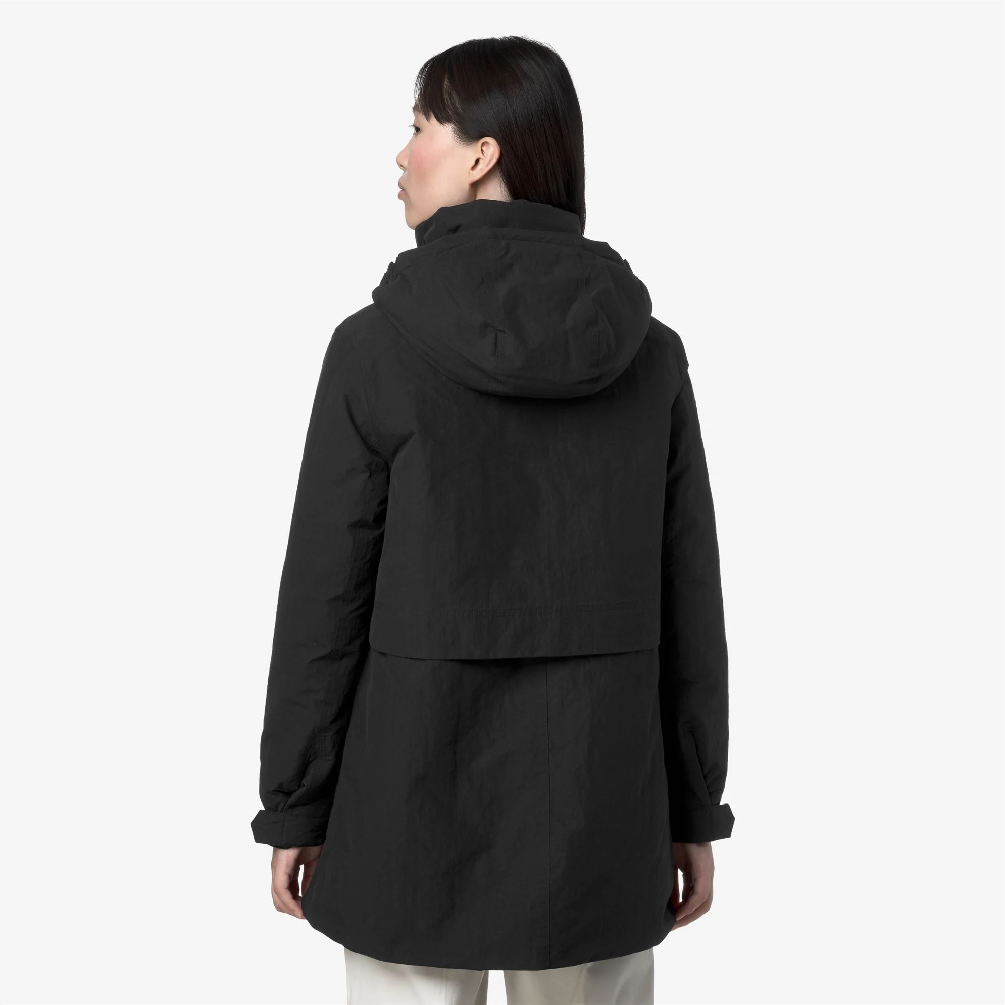 KALIMA WARM COTTON NYLON - Jackets - 3/4 LENGTH - Woman - BLACK PURE - Image 6